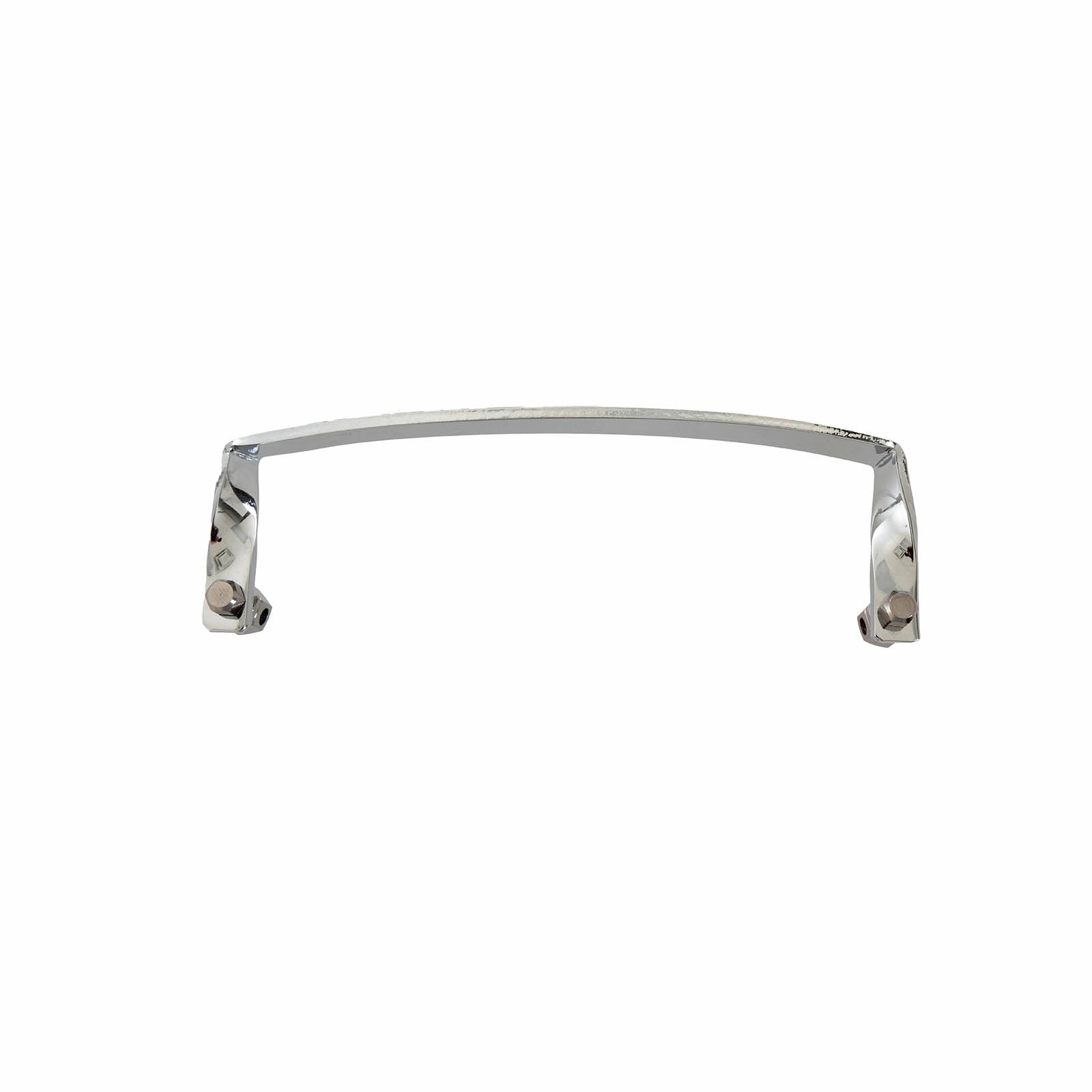 Image 1 of Gold Tone Chrome Hot Dog Armrest - Fits 12" Rims