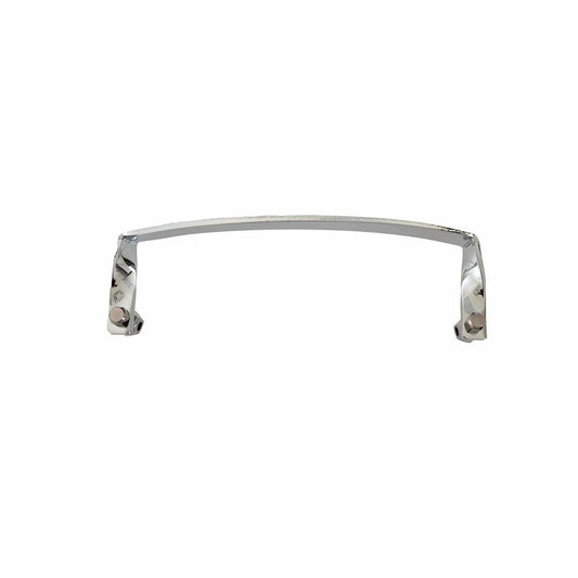Image 1 of Gold Tone Chrome Hot Dog Armrest - Fits 12" Rims