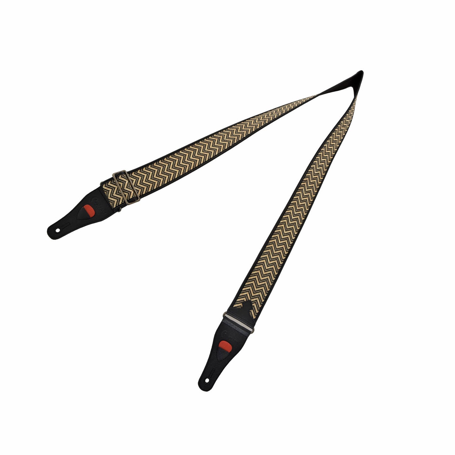 Image 1 of Right On! Straps Talisman Victoria Black Guitar Strap