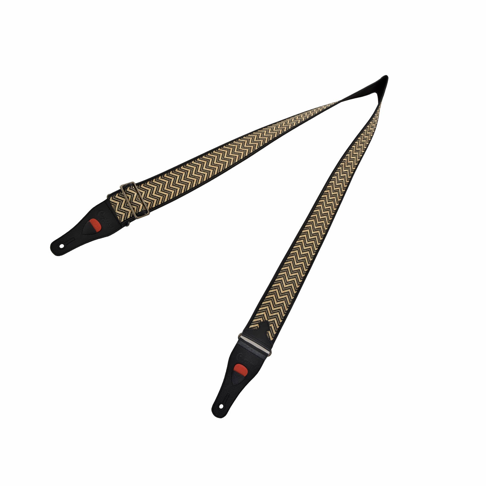 Image 1 of Right On! Straps Talisman Victoria Black Guitar Strap