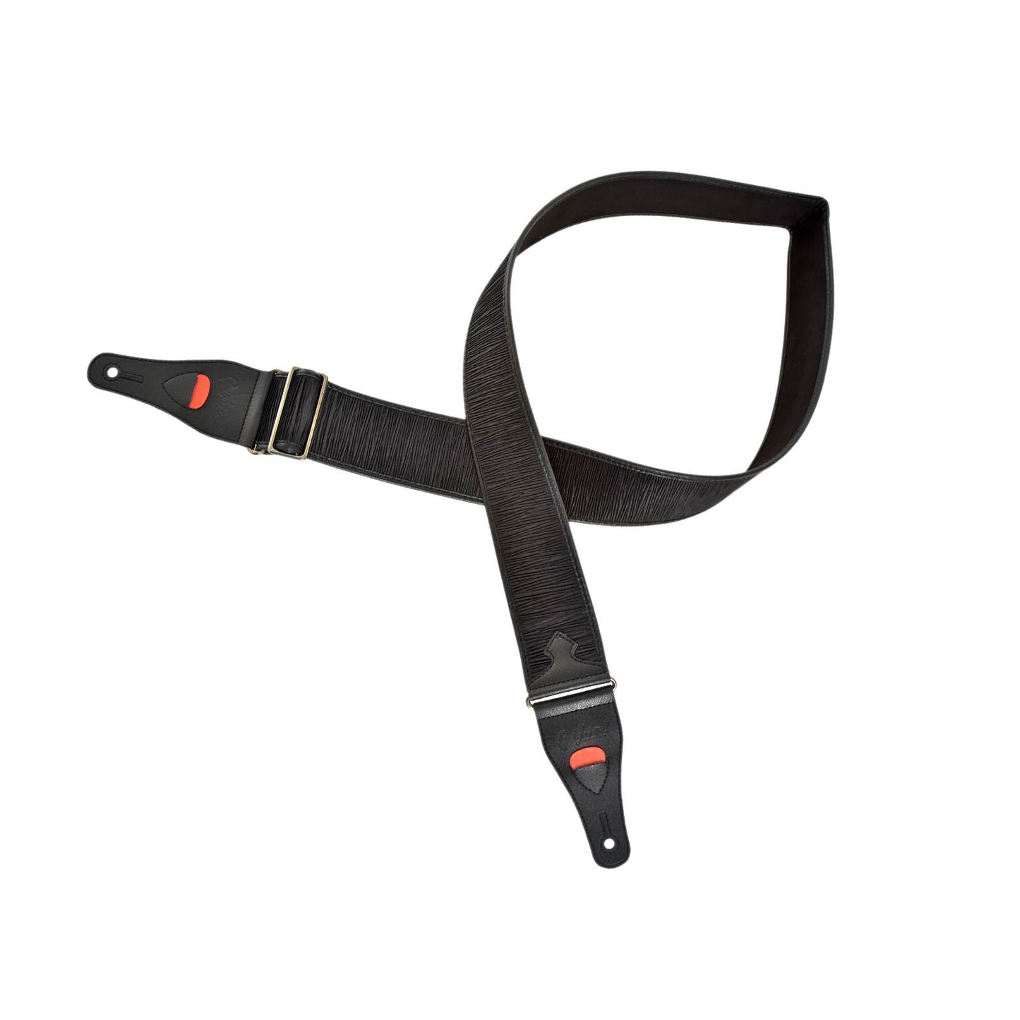 Image 4 of Right On! Straps Talisman Dune Black Guitar Strap