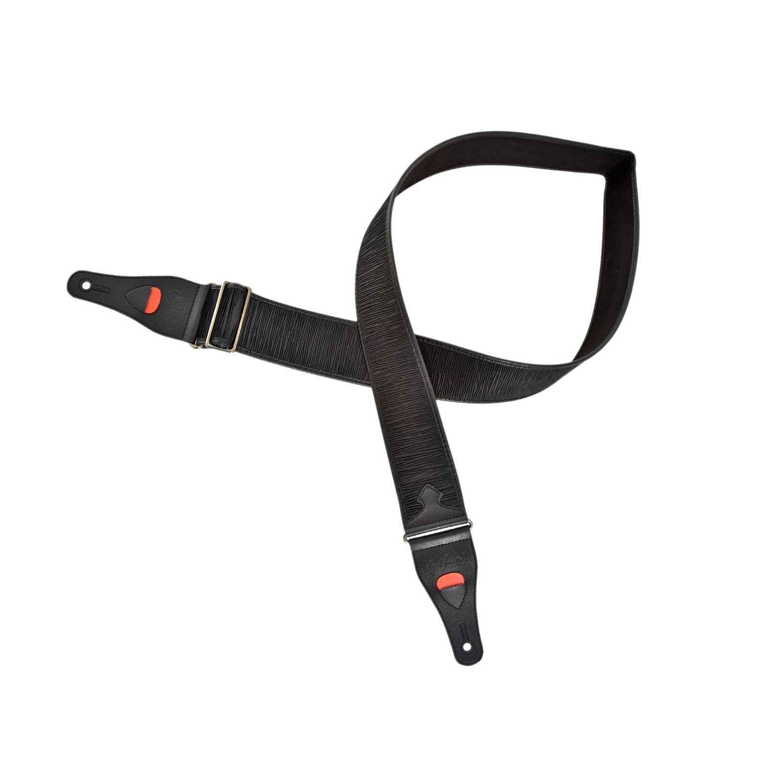 Image 4 of Right On! Straps Talisman Dune Black Guitar Strap