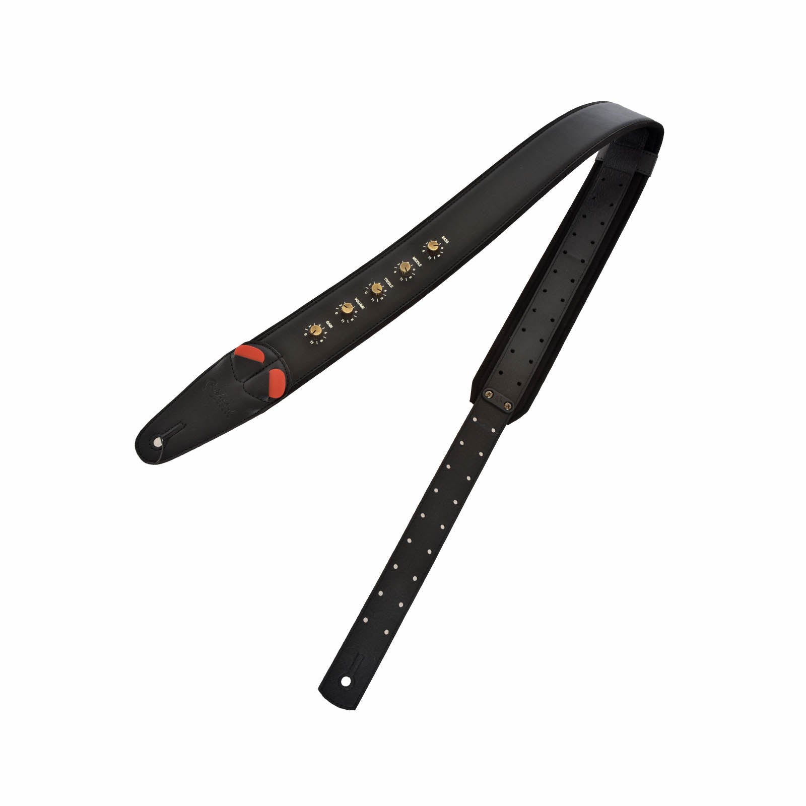 Image 1 of Right On! Straps Mojo Spinal Tap Black Guitar Strap