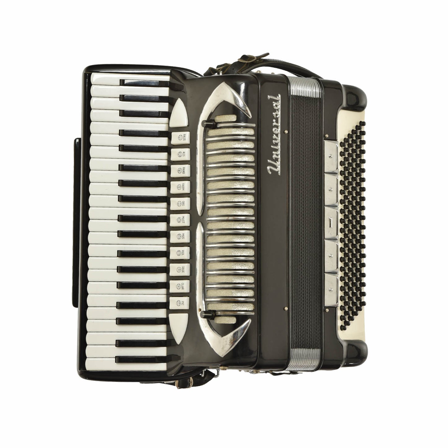 Keyboard of Universal Model 628 Keyboard Accordion