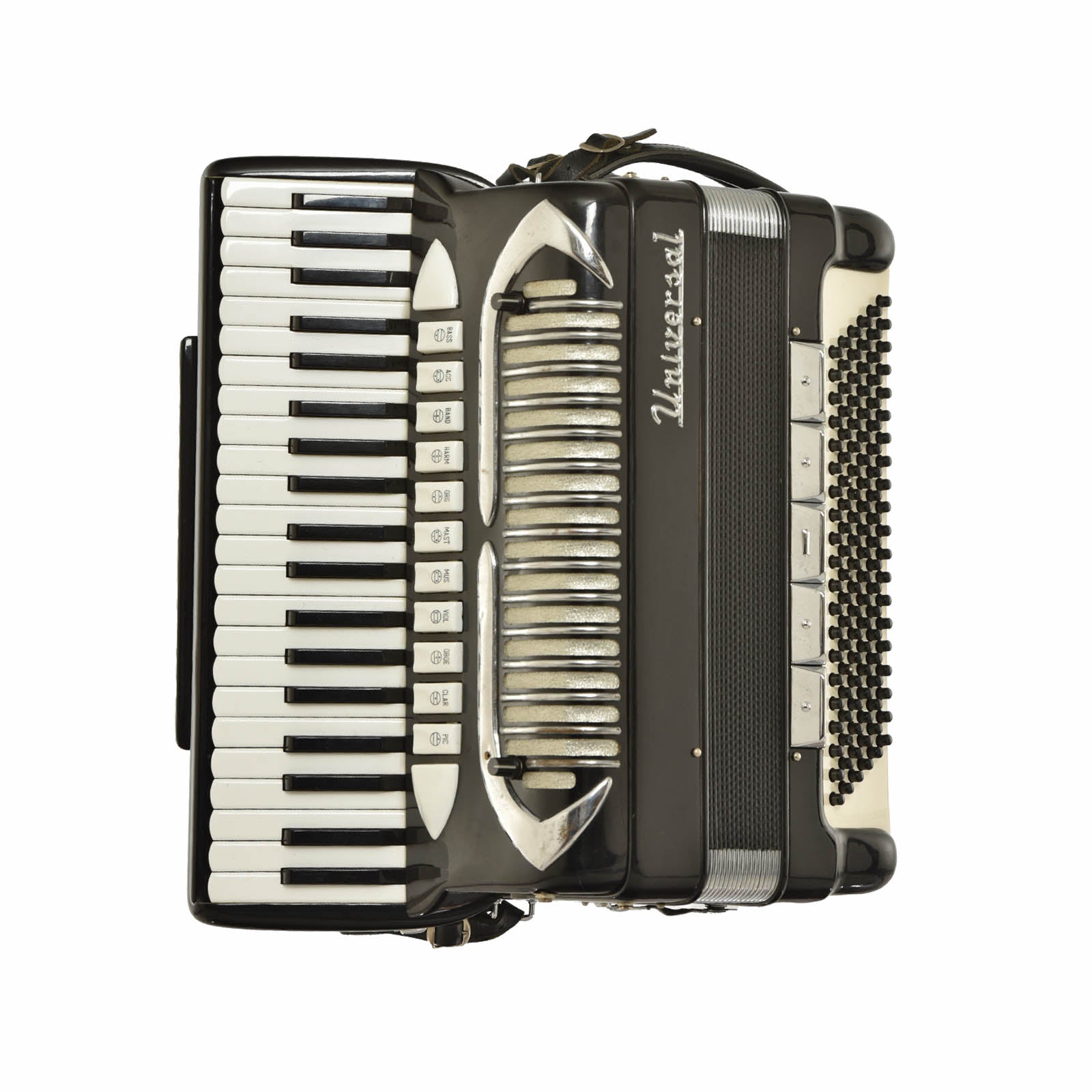 Keyboard of Universal Model 628 Keyboard Accordion