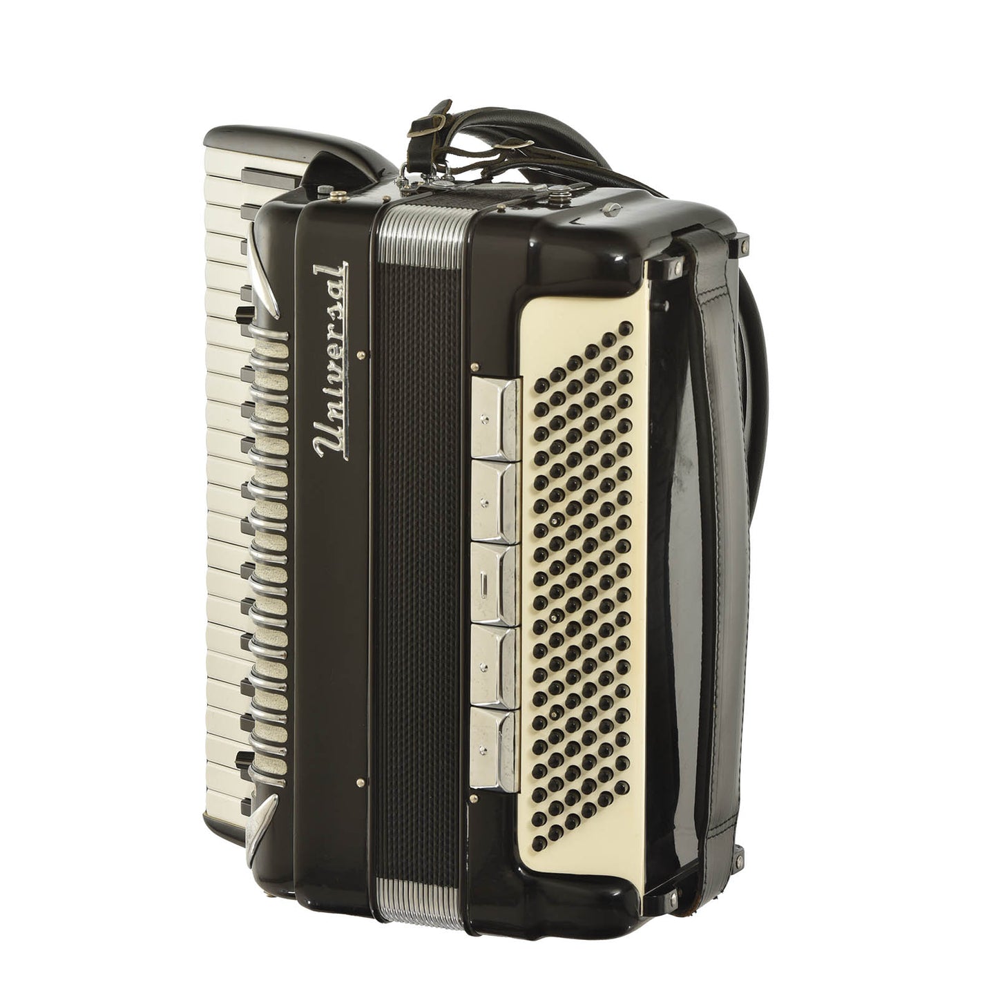 Buttons of Universal Model 628 Keyboard Accordion