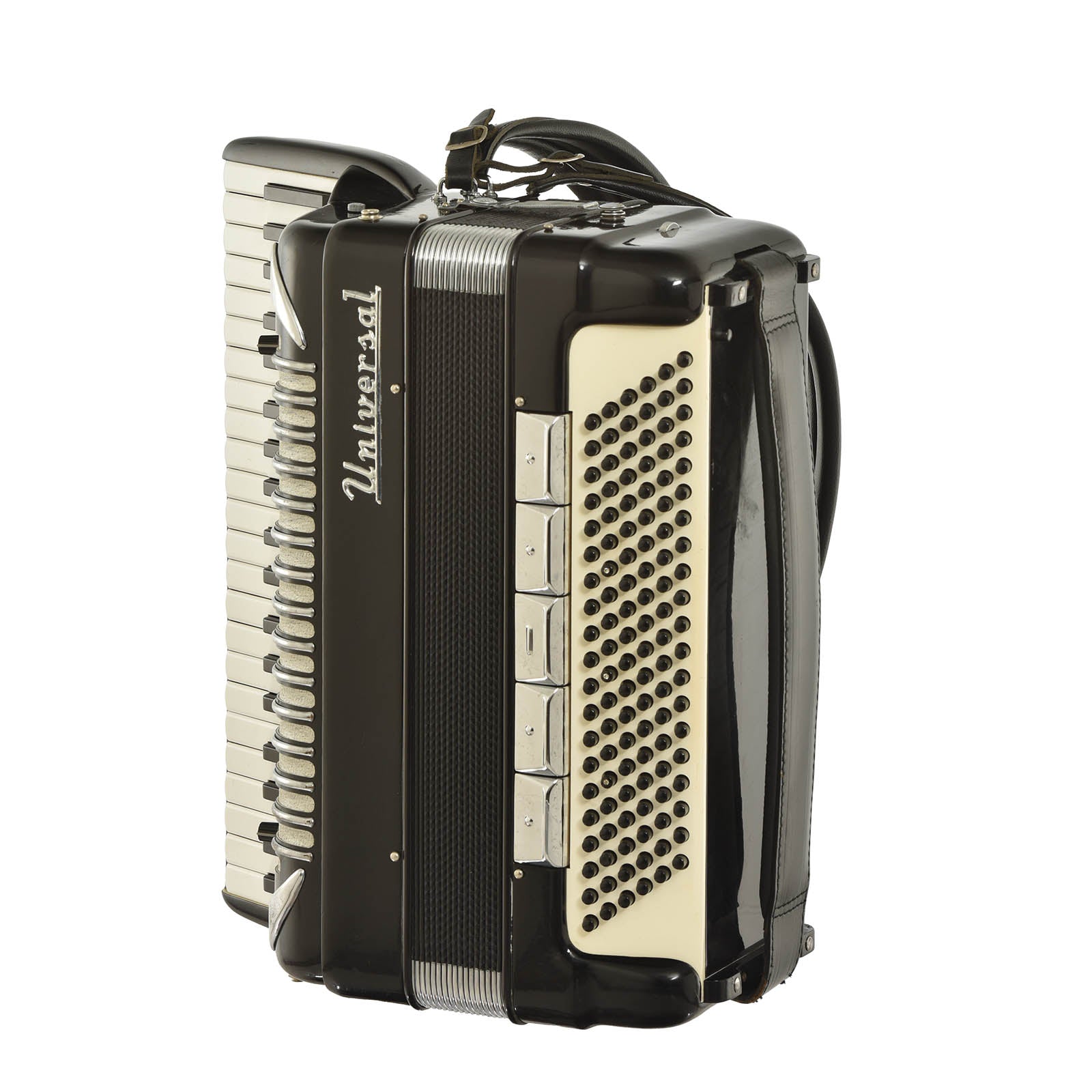 Buttons of Universal Model 628 Keyboard Accordion