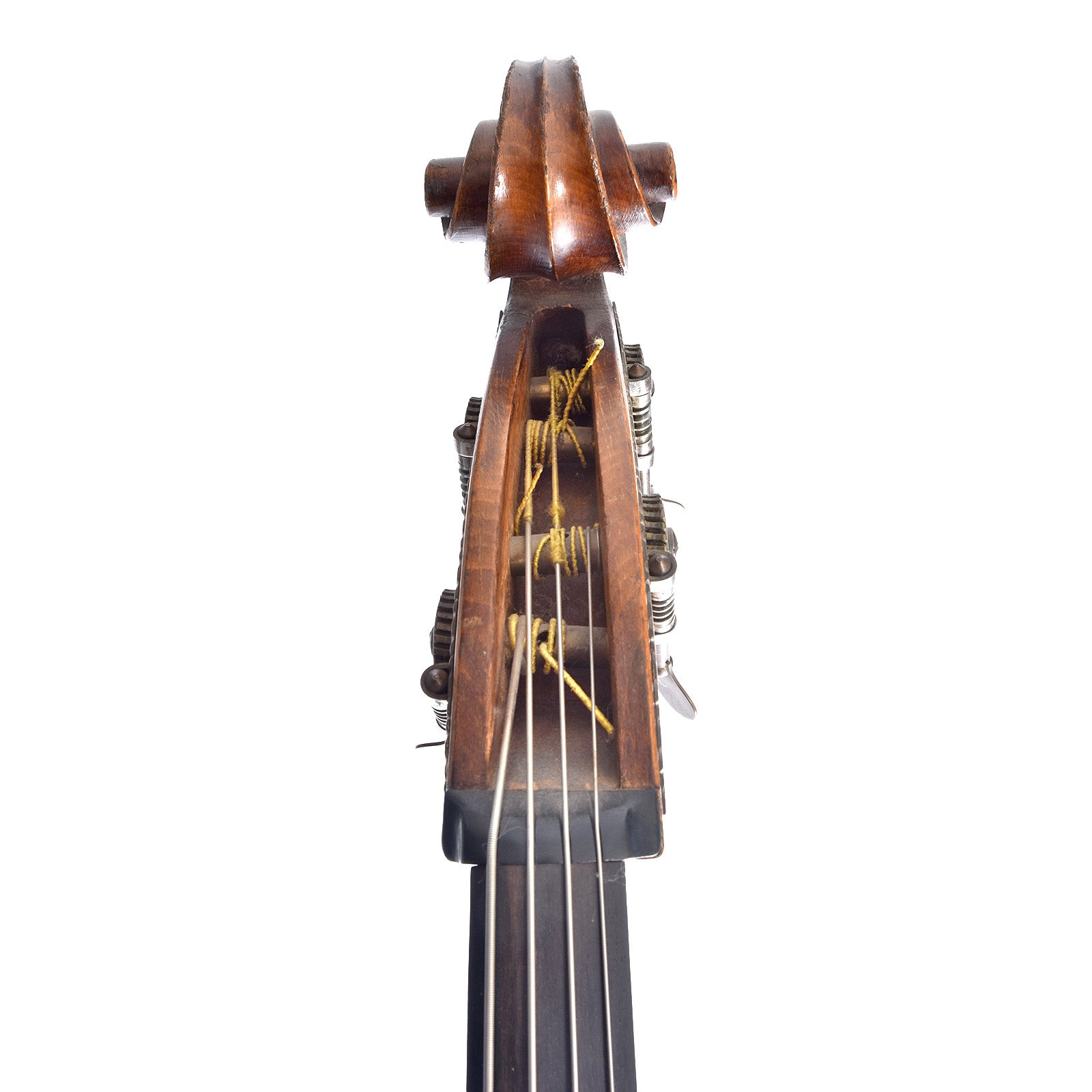 Headstock of No Name German 3/4 Upright Bass