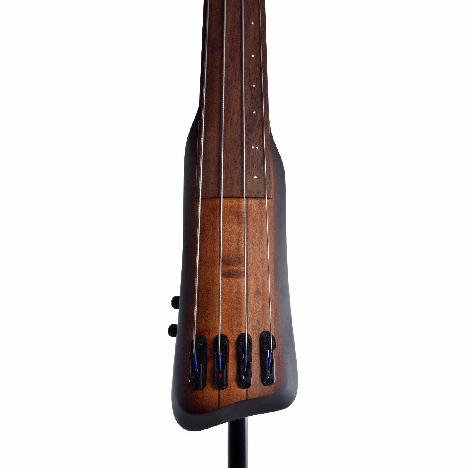 Ibanez UB804 Electric Upright Bass & Gigbag, Mahogany Oil Burst