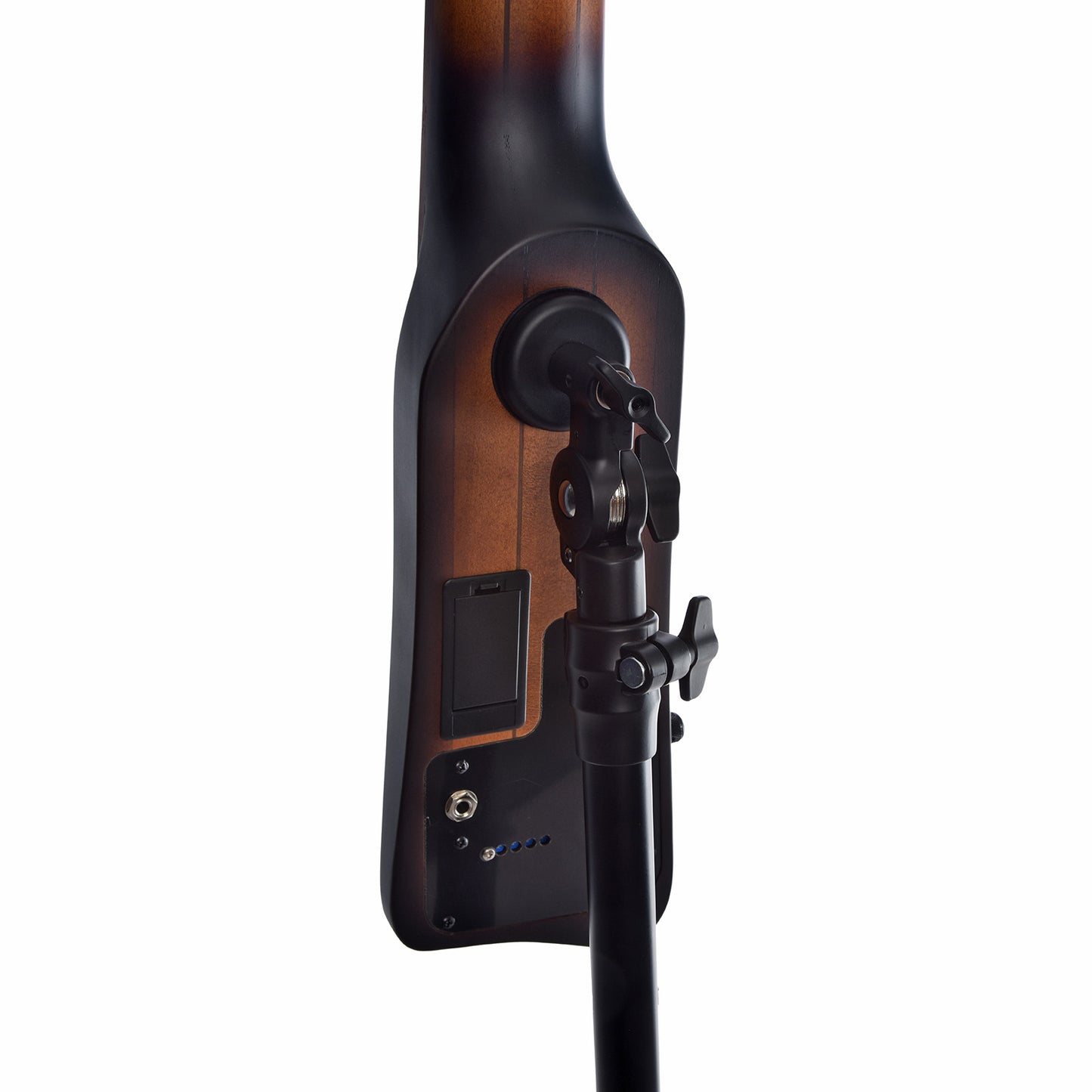 Back and side of Ibanez UB804 Electric Upright Bass