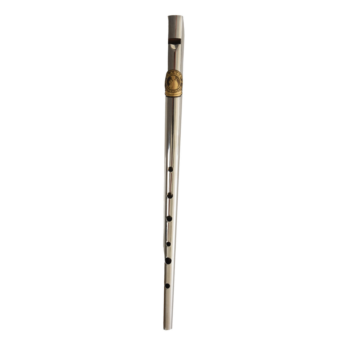 Clarke Instruments Clarke Nickel Plated Original Tinwhistle, Key of D – Elderly Instruments
