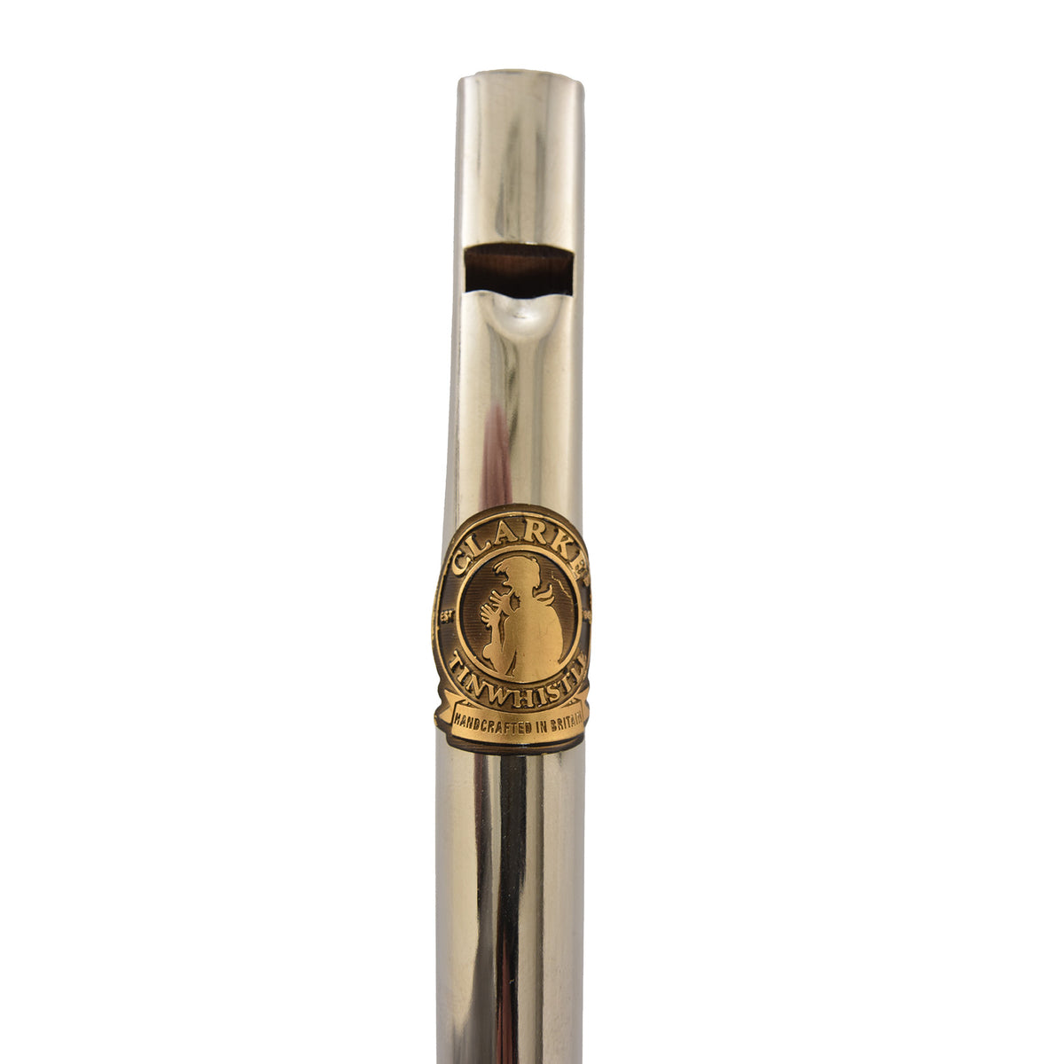 Clarke Instruments Locks Clarke Nickel Plated Original Tinwhistle, Key of D – Elderly Instruments