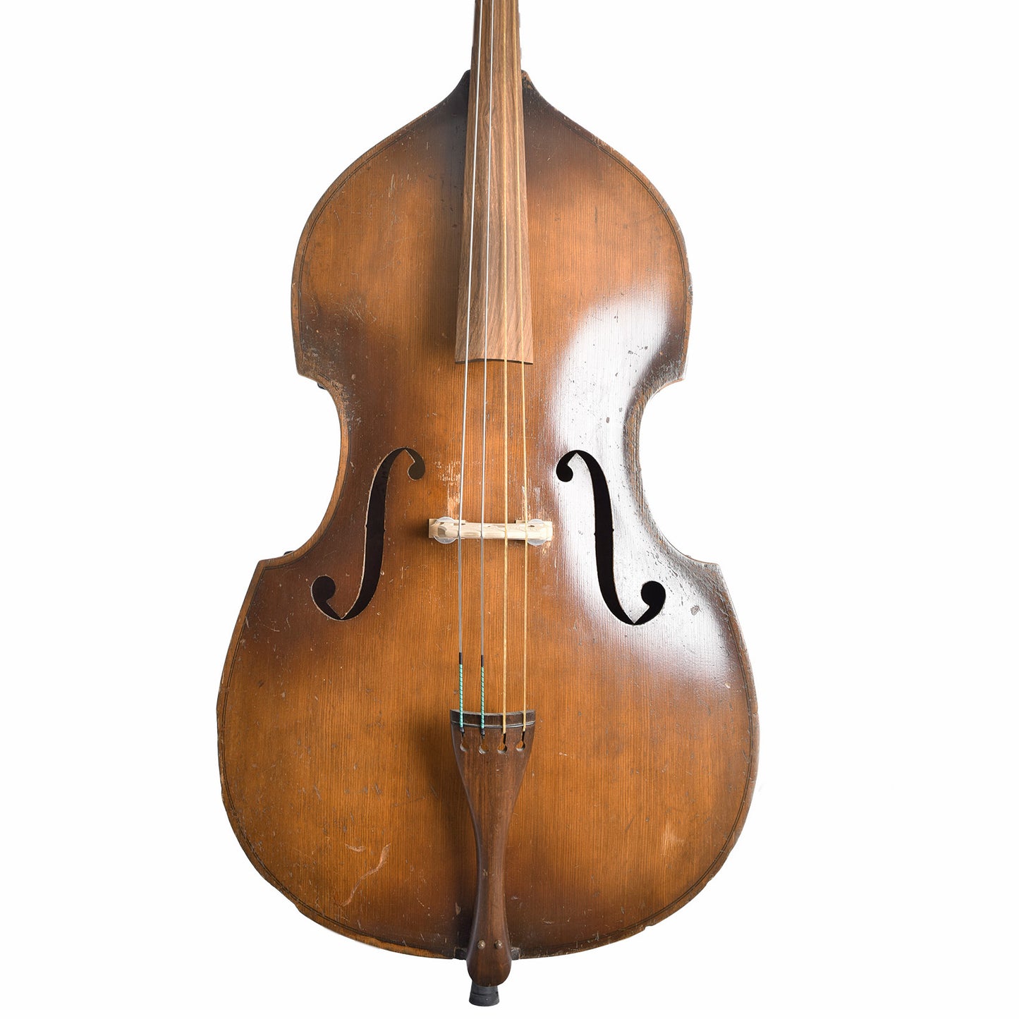 Front of Kay 3/4 Orchestra Upright Bass 