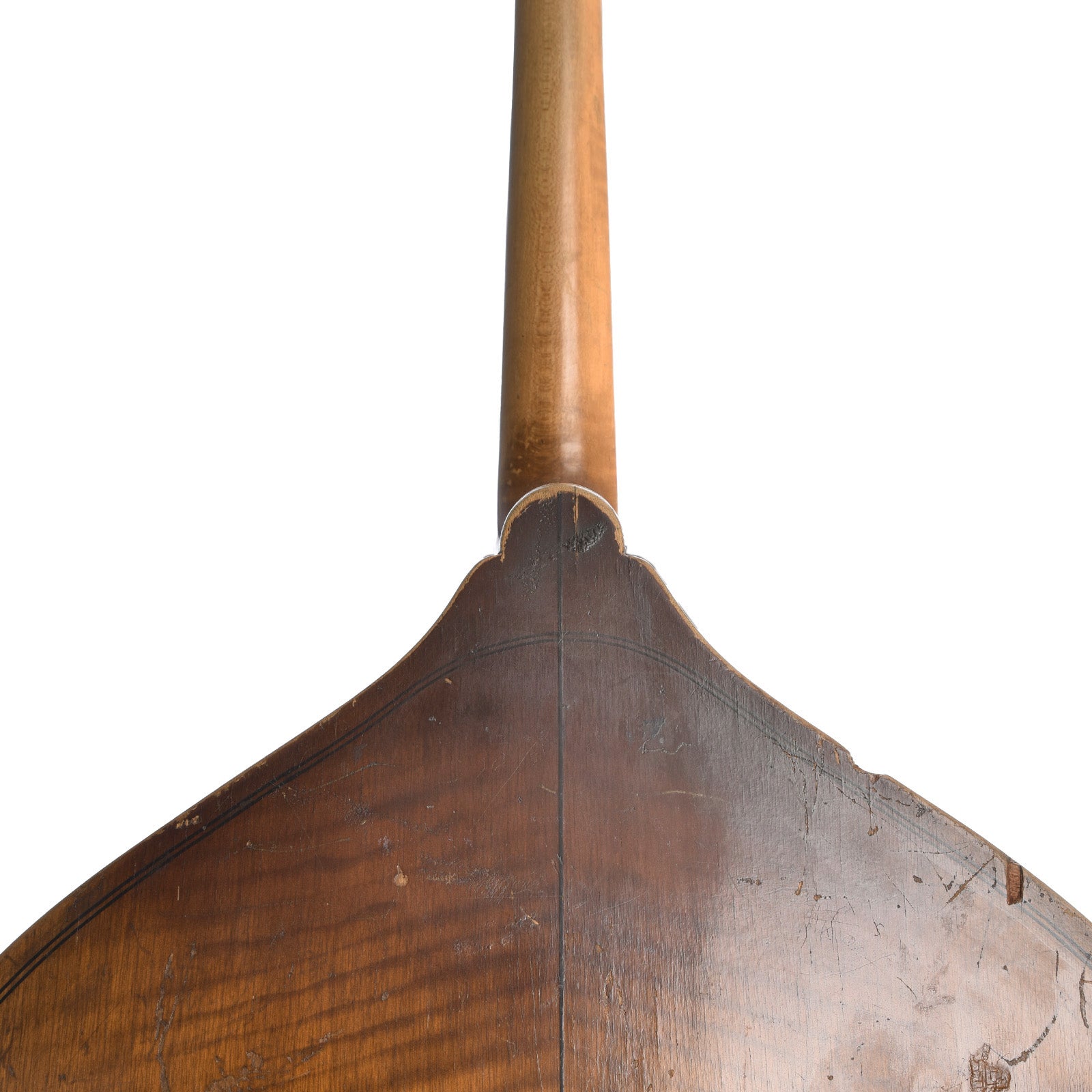 Neck joint of Kay 3/4 Orchestra Upright Bass 