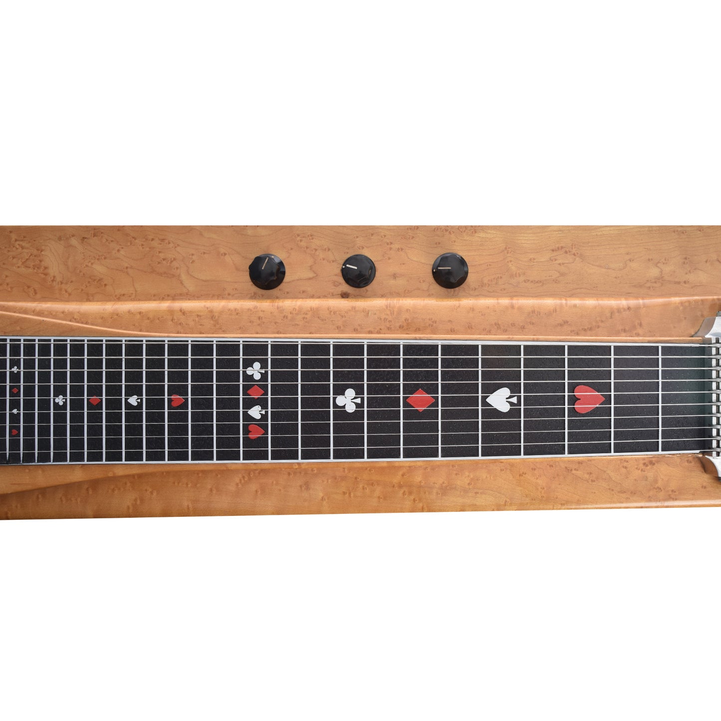 Fretboard of Sho-Bud Model 6139 Pedal Steel