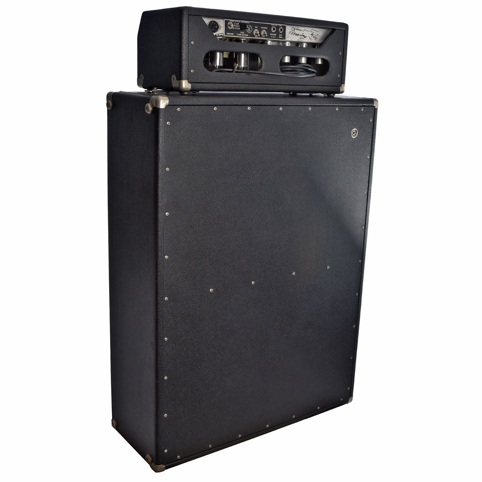 Back and side of Fender Bassman