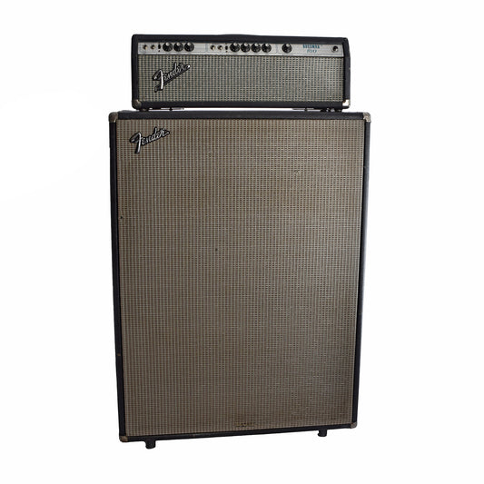 Front of Fender Bassman 100 Rig
