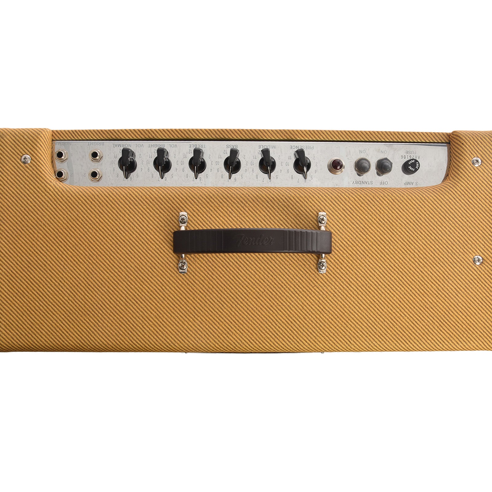 Controls of Fender '59 Bassman Reissue Combo Amplifier