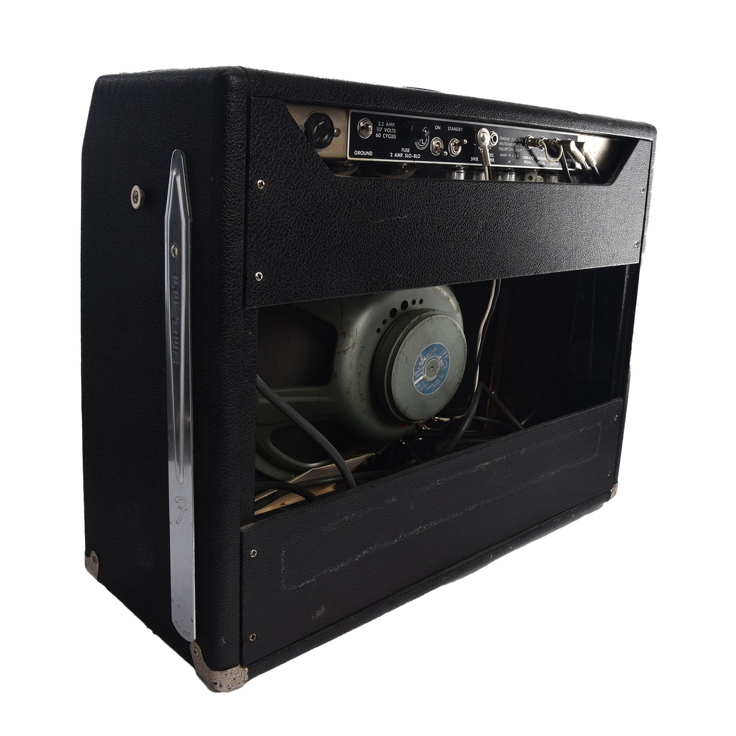 Back and side of Fender Vibroverb