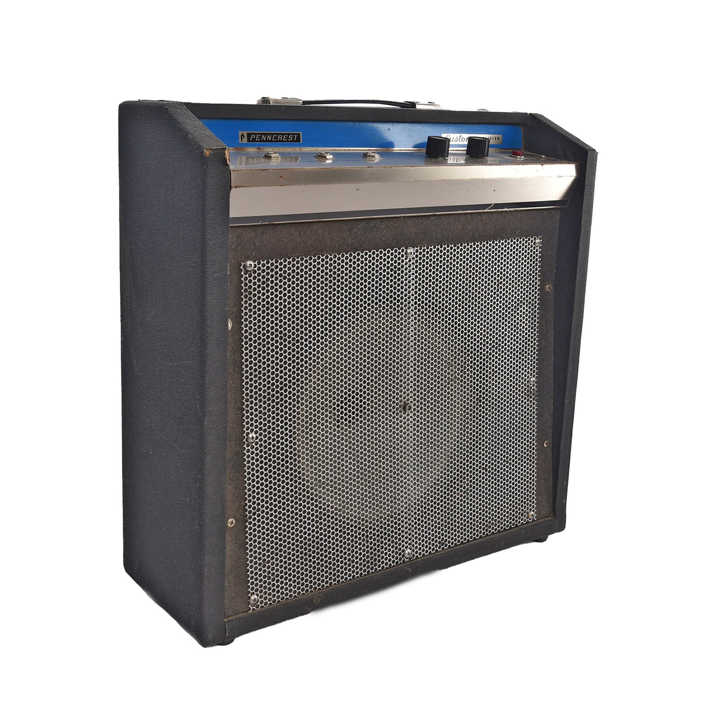 Front and side of Pencrest Custom Combo Amplifier