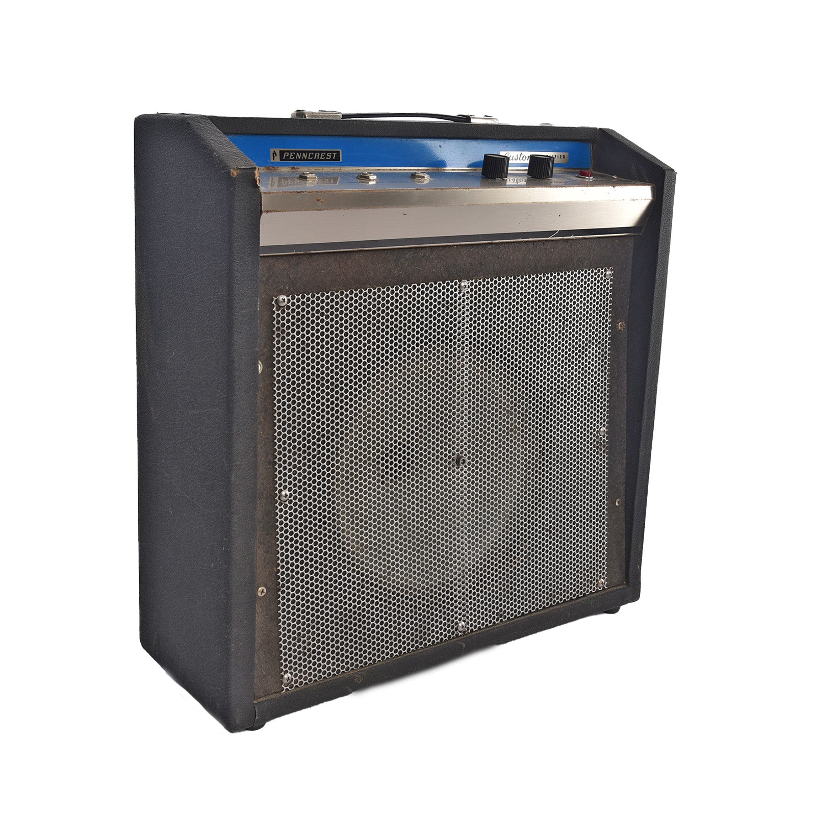 Front and side of Pencrest Custom Combo Amplifier