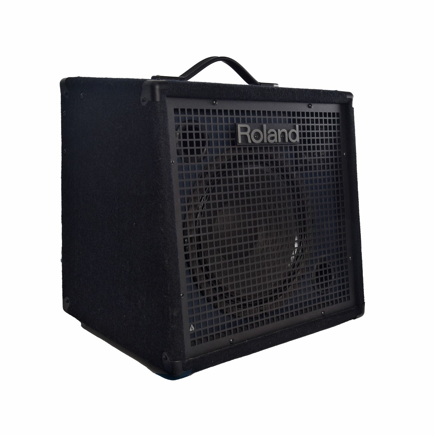Front and side of Roland KC-400 Keyboard/Acoustic Combo Amplifier  