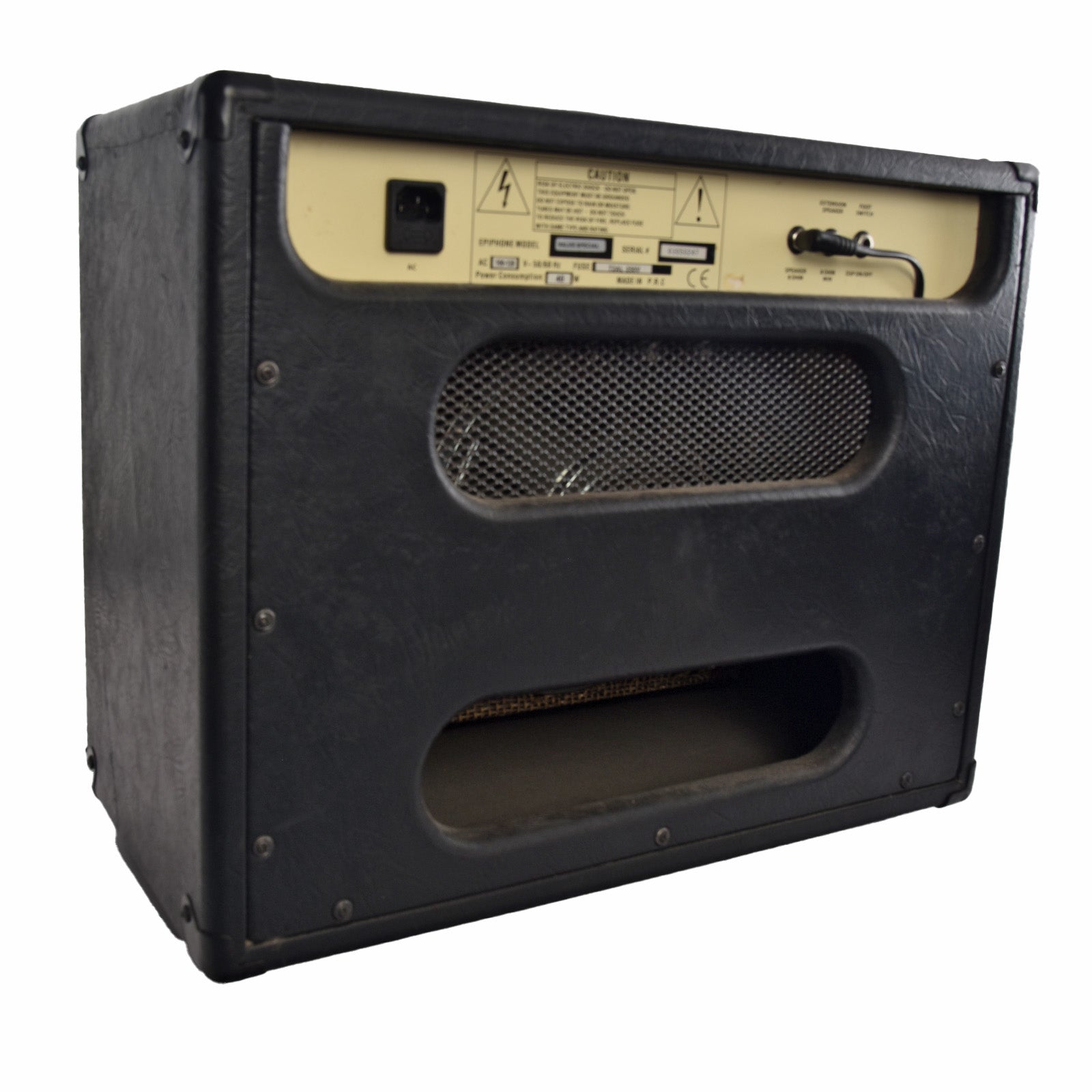 Back and side of Epiphone Valve Special Combo Amplifier