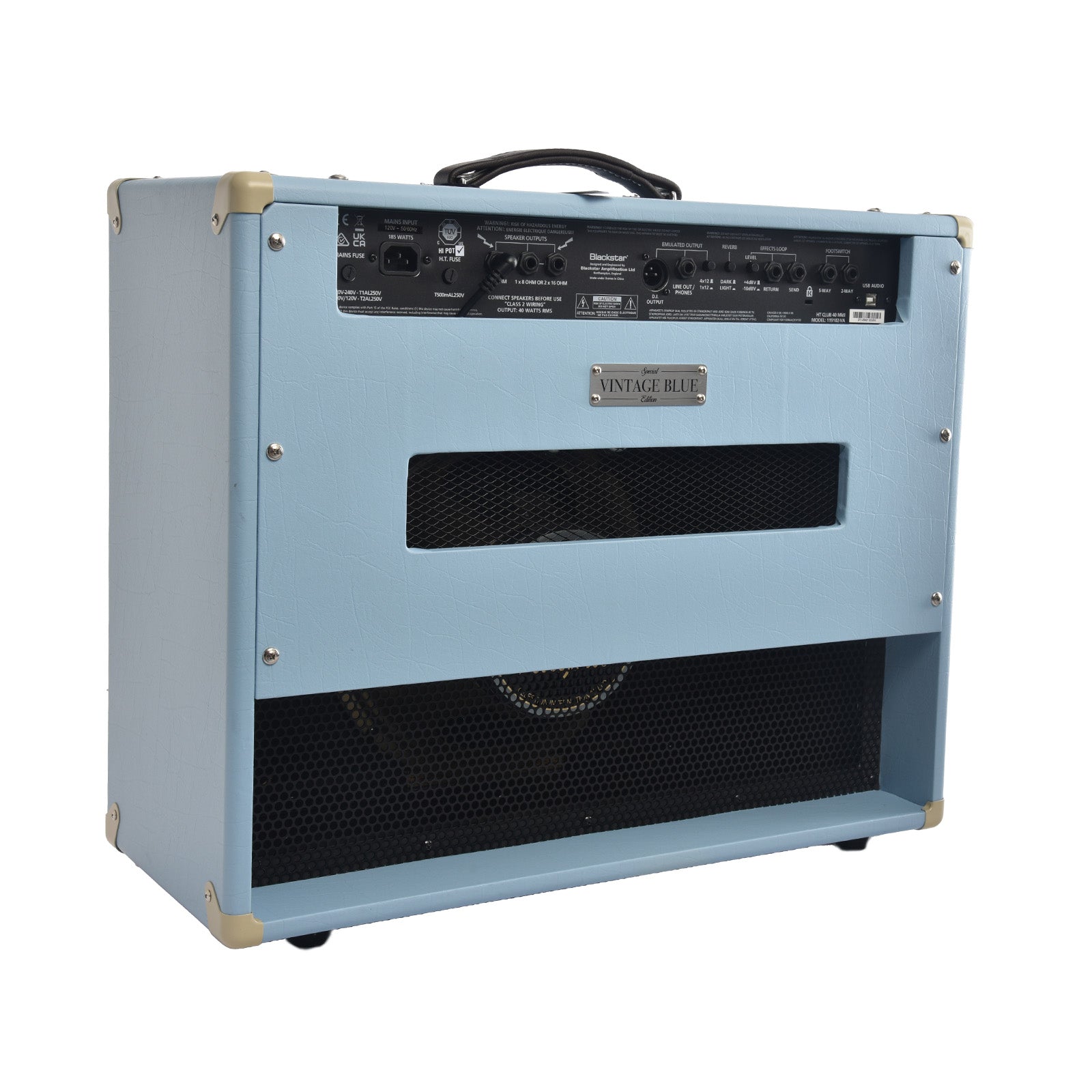 Back and side of Blackstar HT Club 40 Mk II