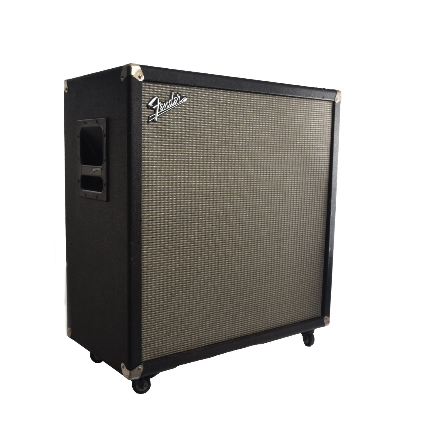 Front and side of Fender Showman 412S Guitar Cab