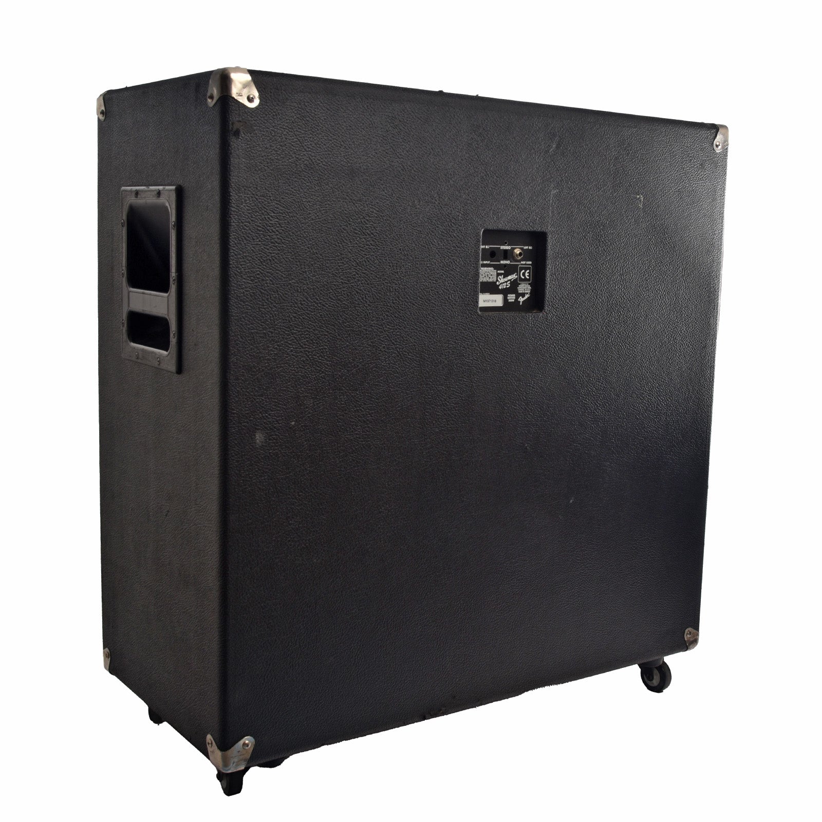 Back and side of Fender Showman 412S Guitar Cab 