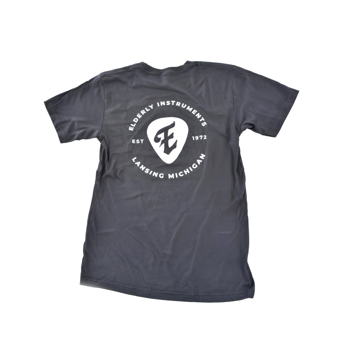 Image 3 of Elderly Instruments Pick T-Shirt, Gray