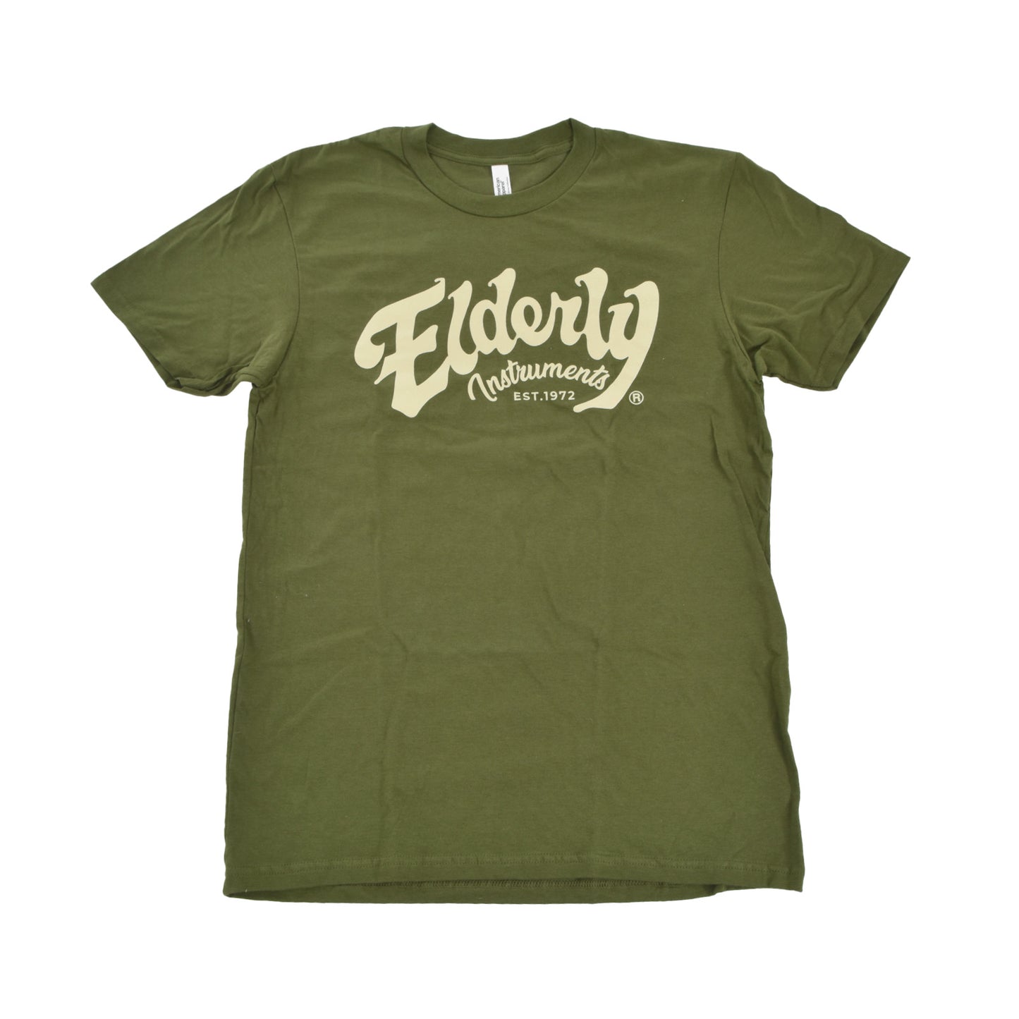 Image 1 of Elderly Instruments New 2-Sided T-Shirt, Olive
