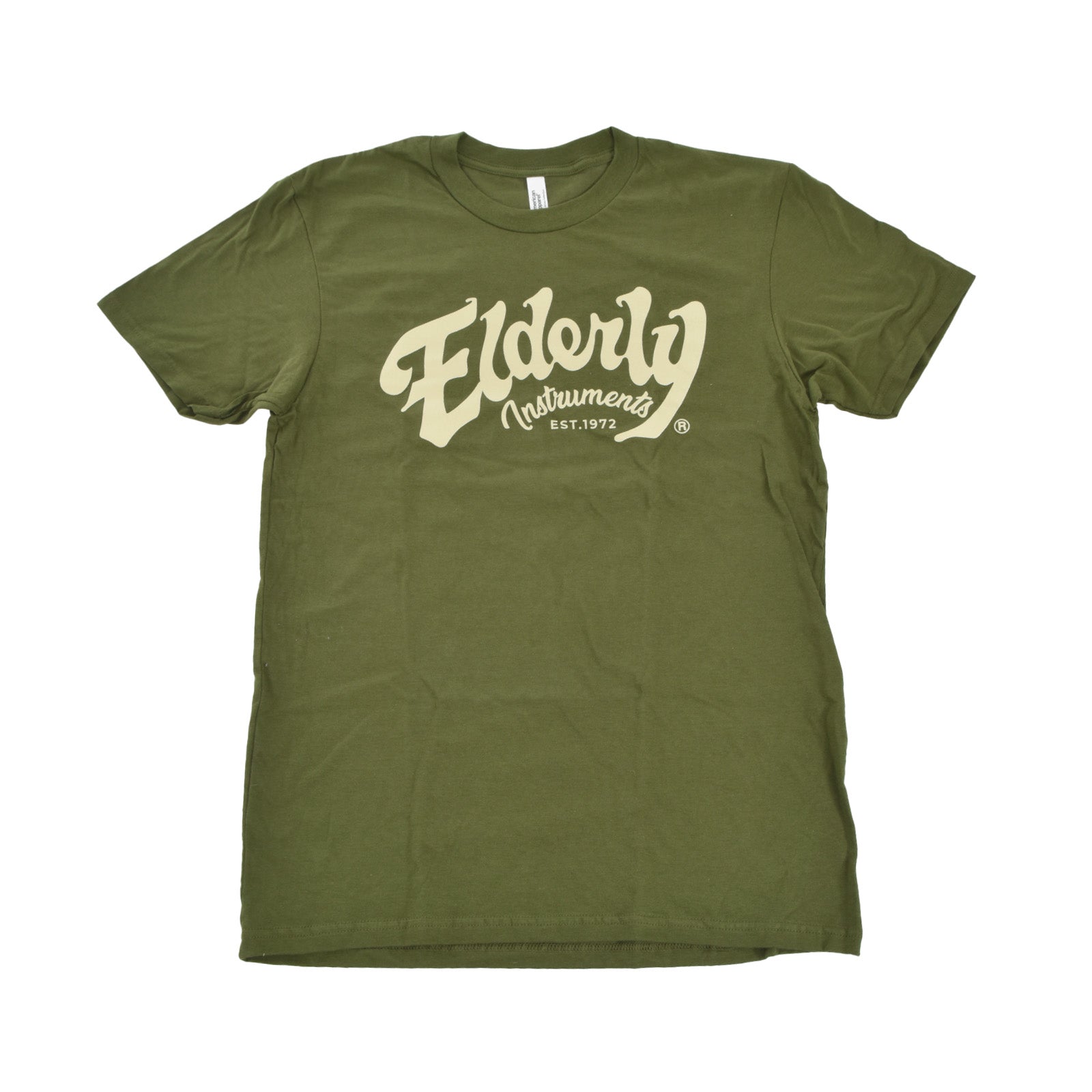 Image 1 of Elderly Instruments New 2-Sided T-Shirt, Olive