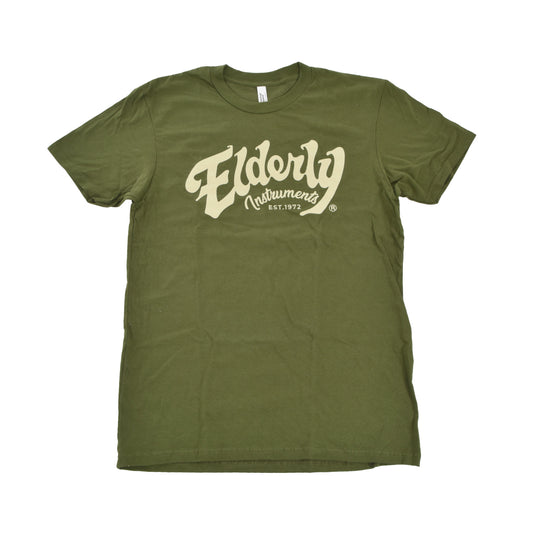 Image 1 of Elderly Instruments New 2-Sided T-Shirt, Olive