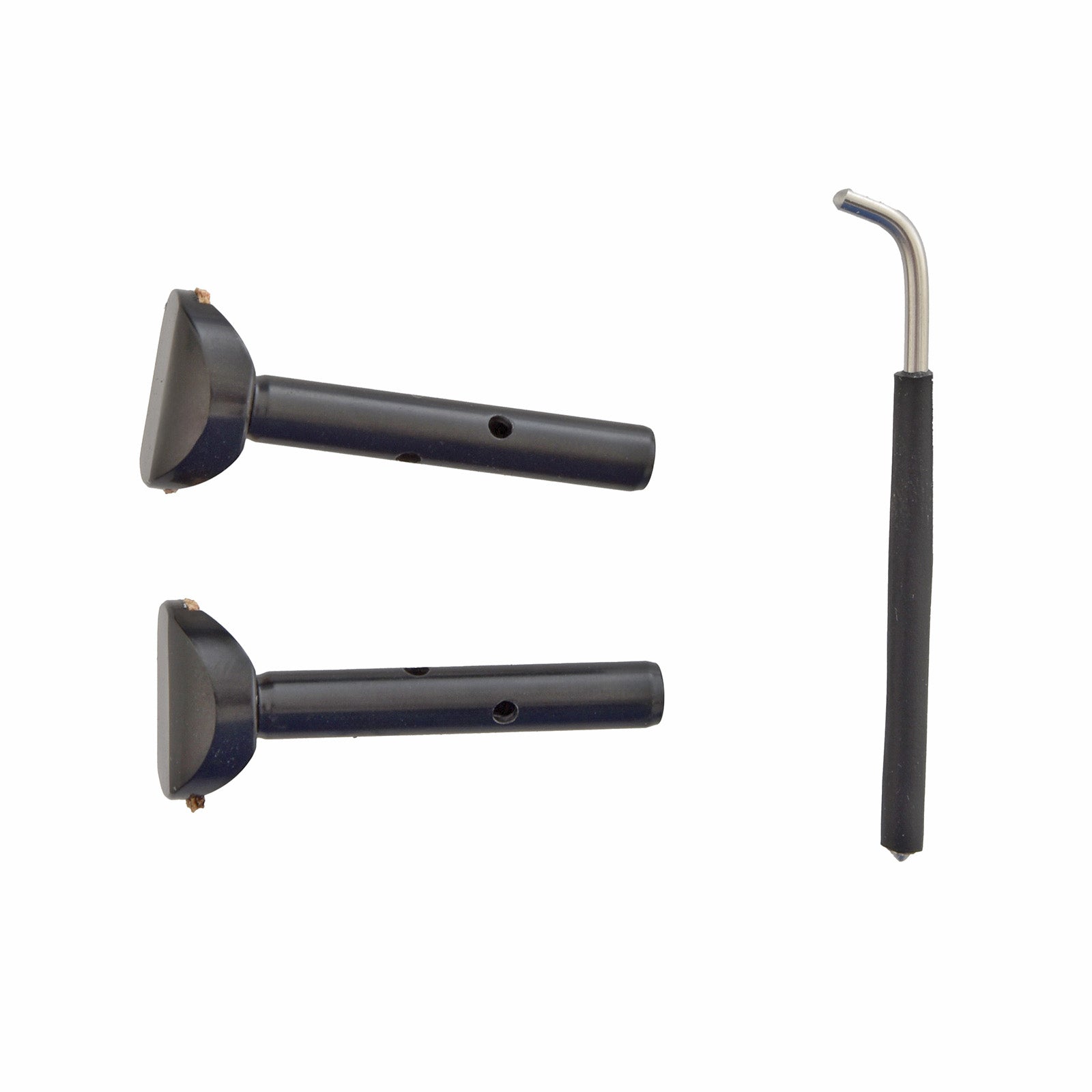 Hardware for Banjolit Dr. Arm Original Mandolin Armrest, Ebony