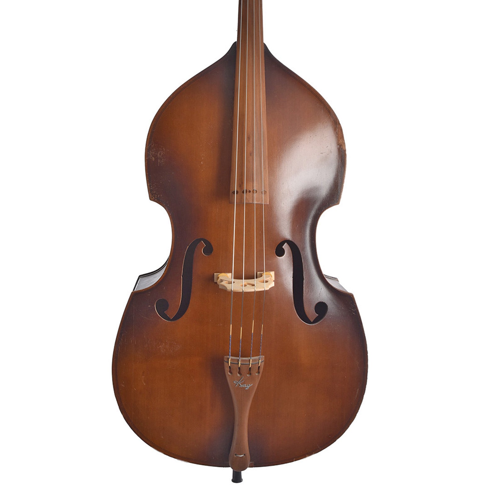 Front of Kay C-1 3/4 Size Upright Bass