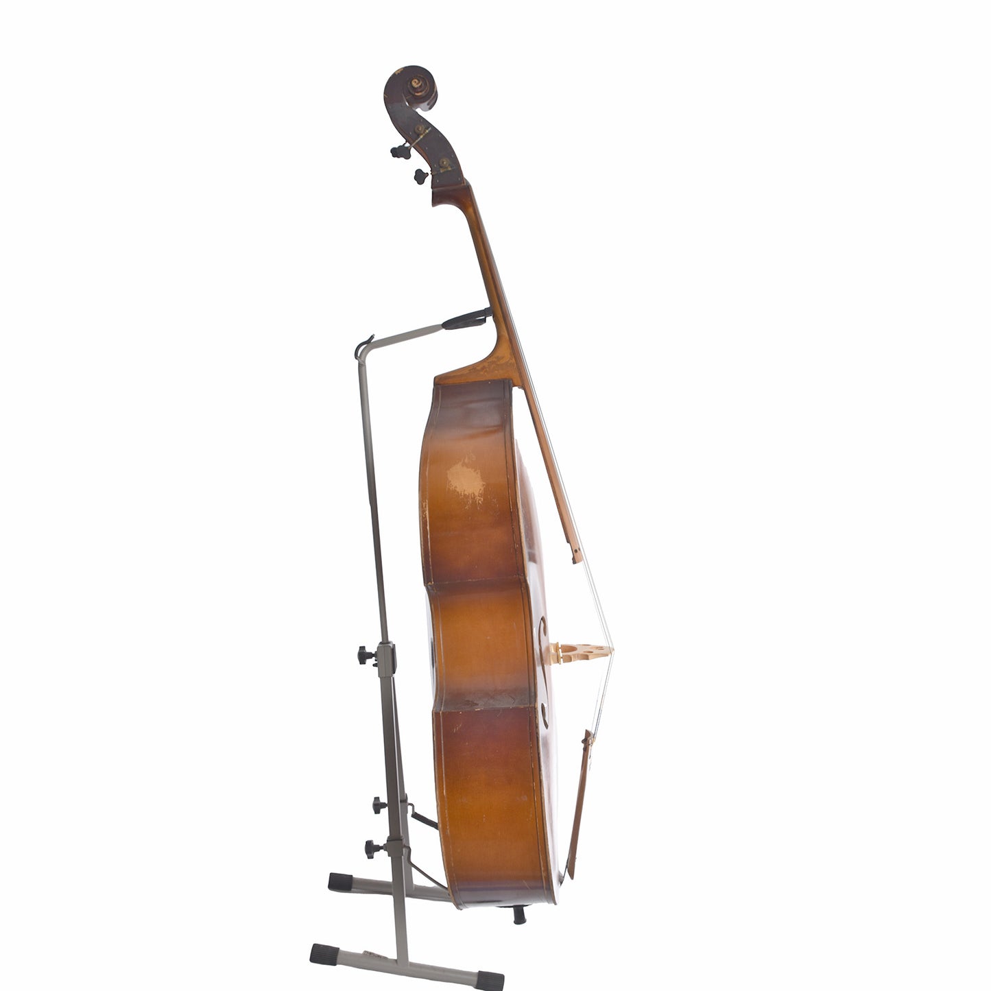 Side of Kay C-1 3/4 Size Upright Bass