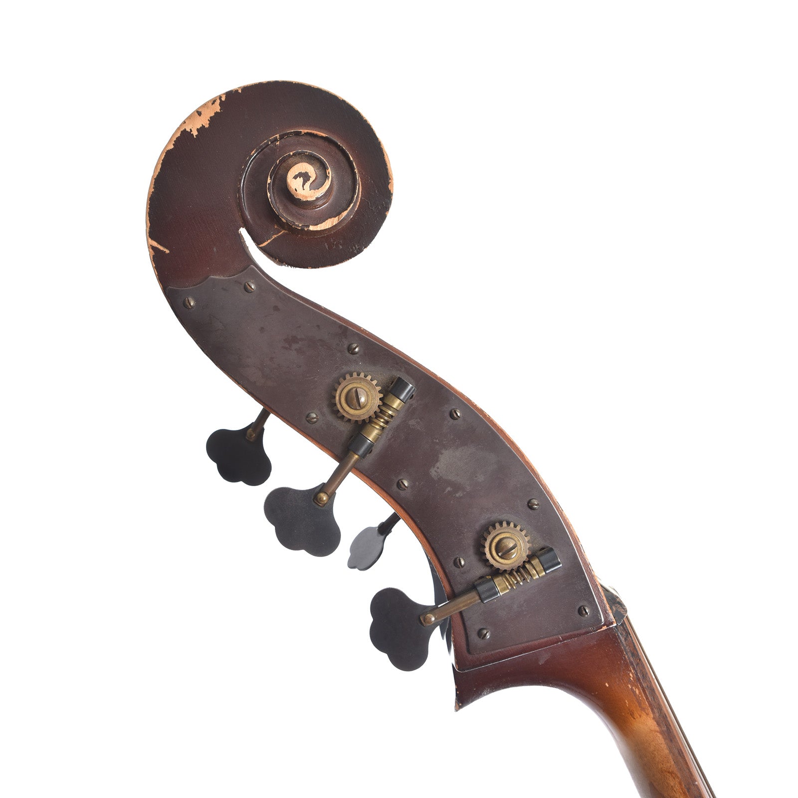 Scroll/tuners of Kay C-1 3/4 Size Upright Bass