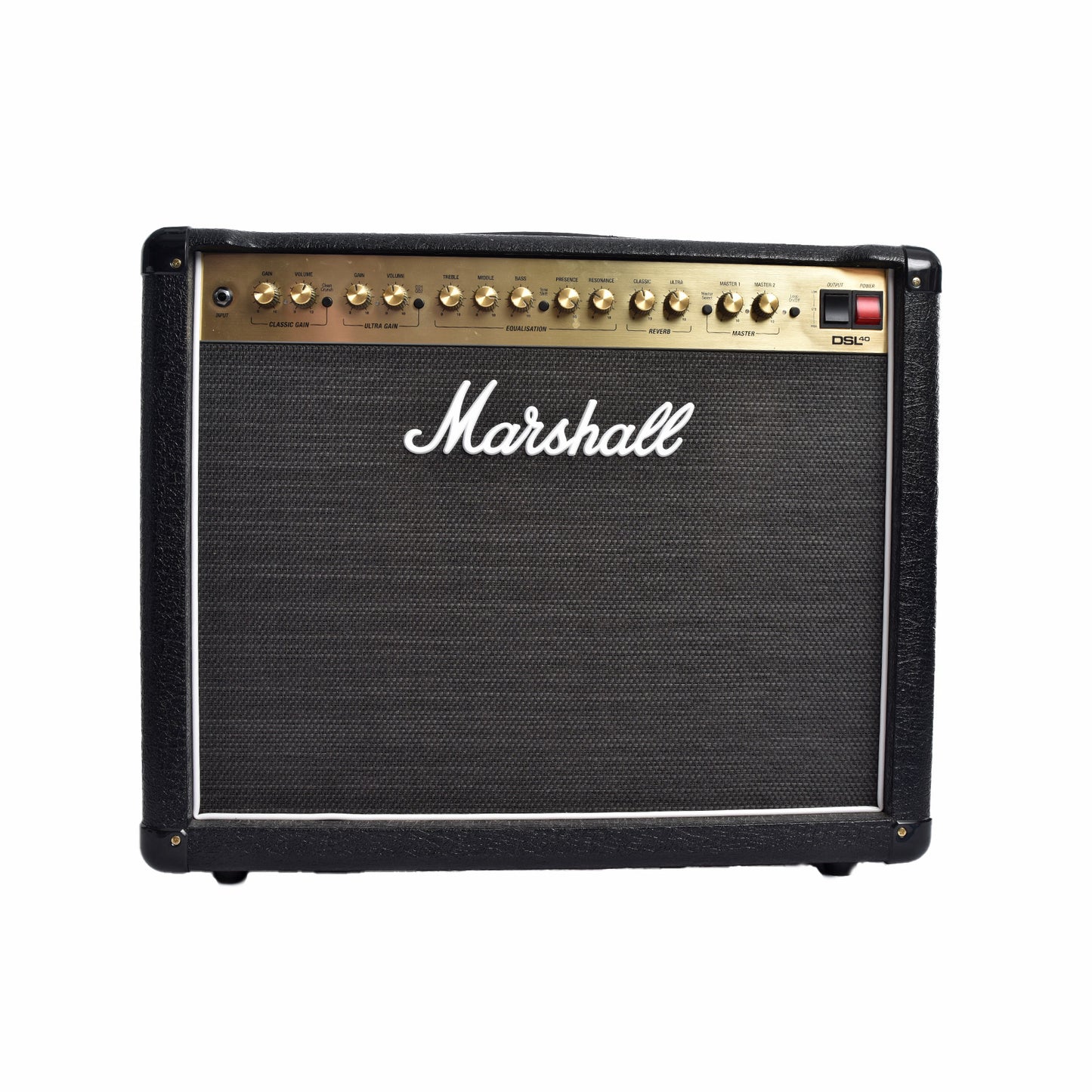 Front of Marshall DSL40CR Combo Amp