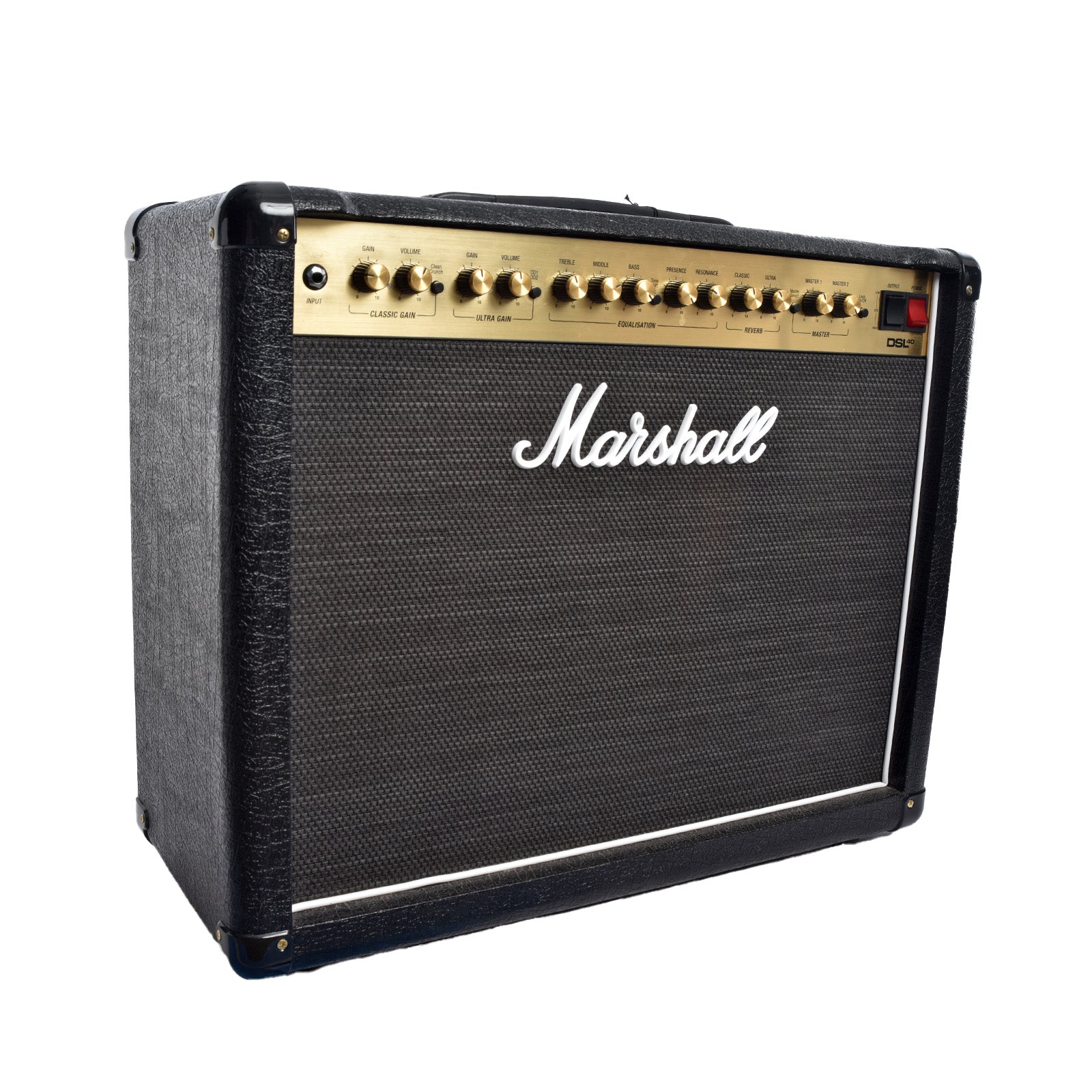 Front and side of Marshall DSL40CR Combo Amp