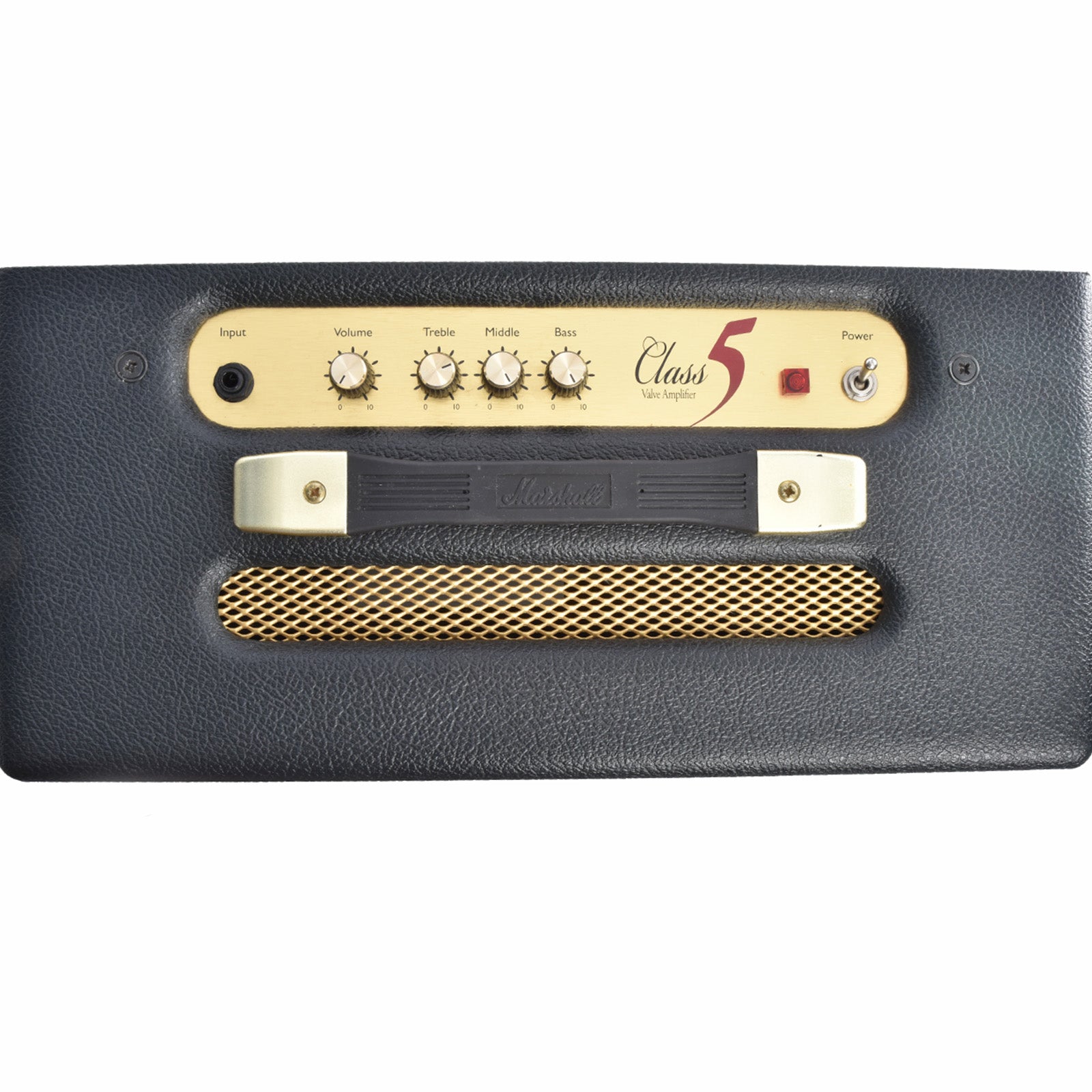 Controls of Marshall Class 5 Combo Amplifier 