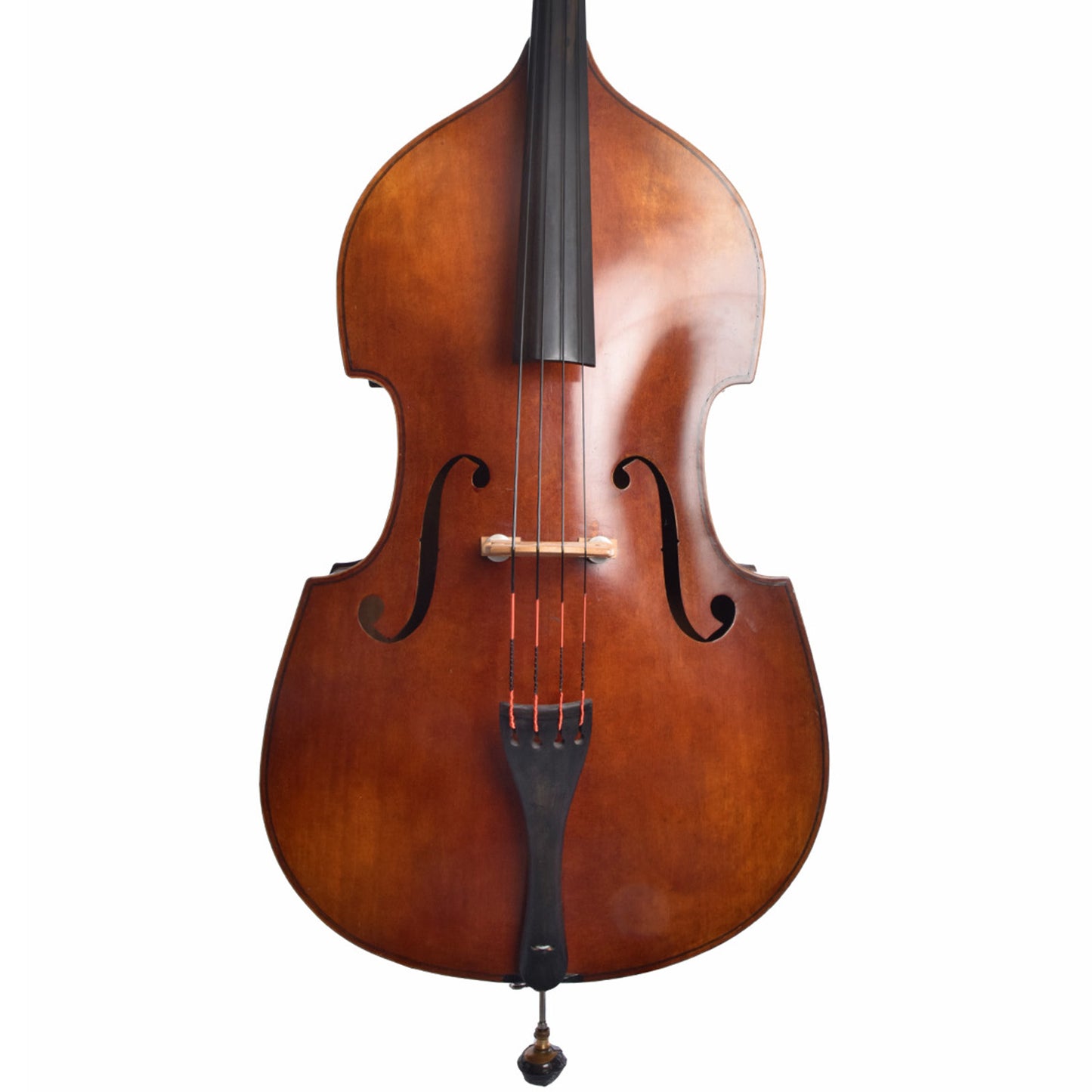 Front of Wilfer (?) German Made 3/4 Upright Bass