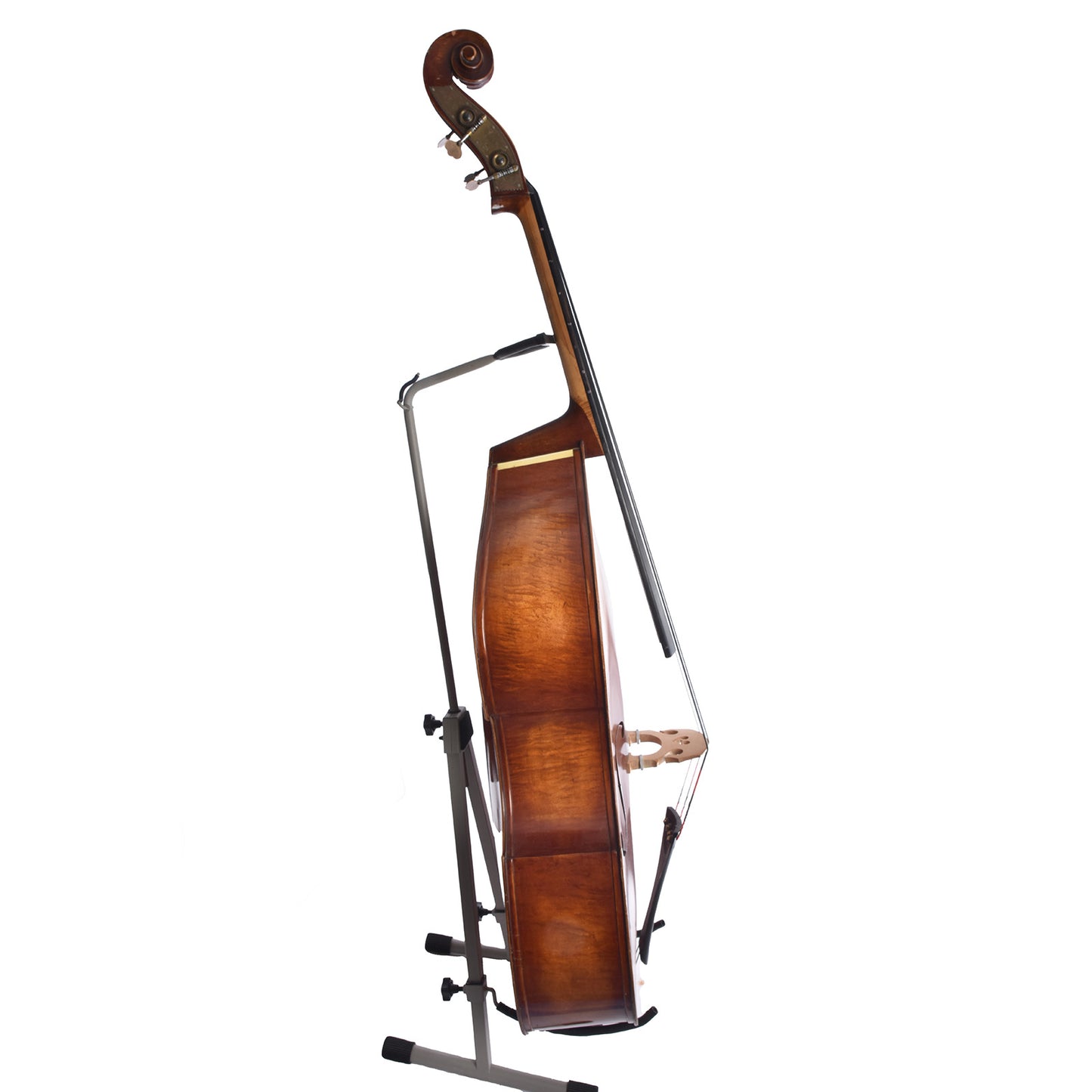Side of Wilfer (?) German Made 3/4 Upright Bass