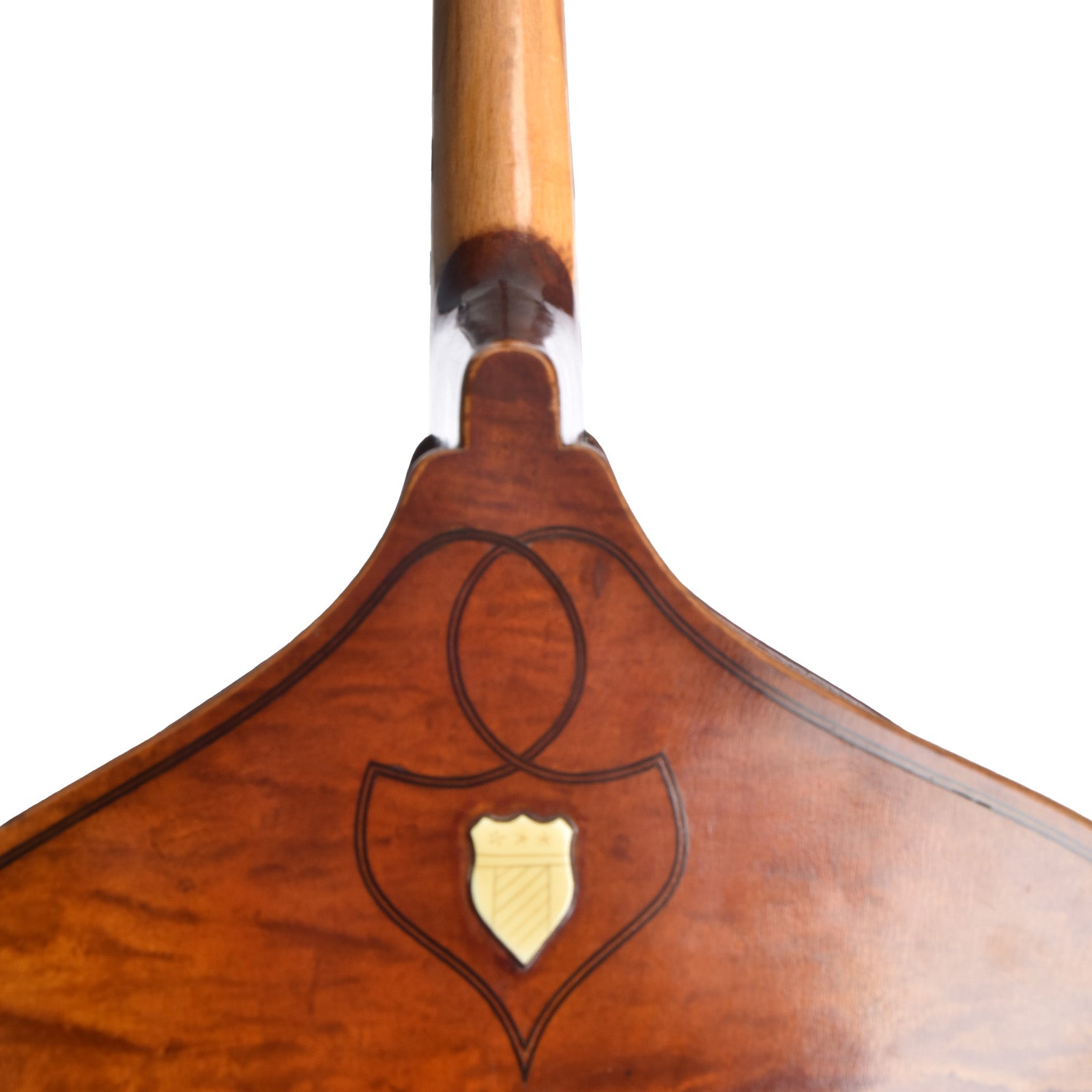 Neck joint of Wilfer (?) German Made 3/4 Upright Bass