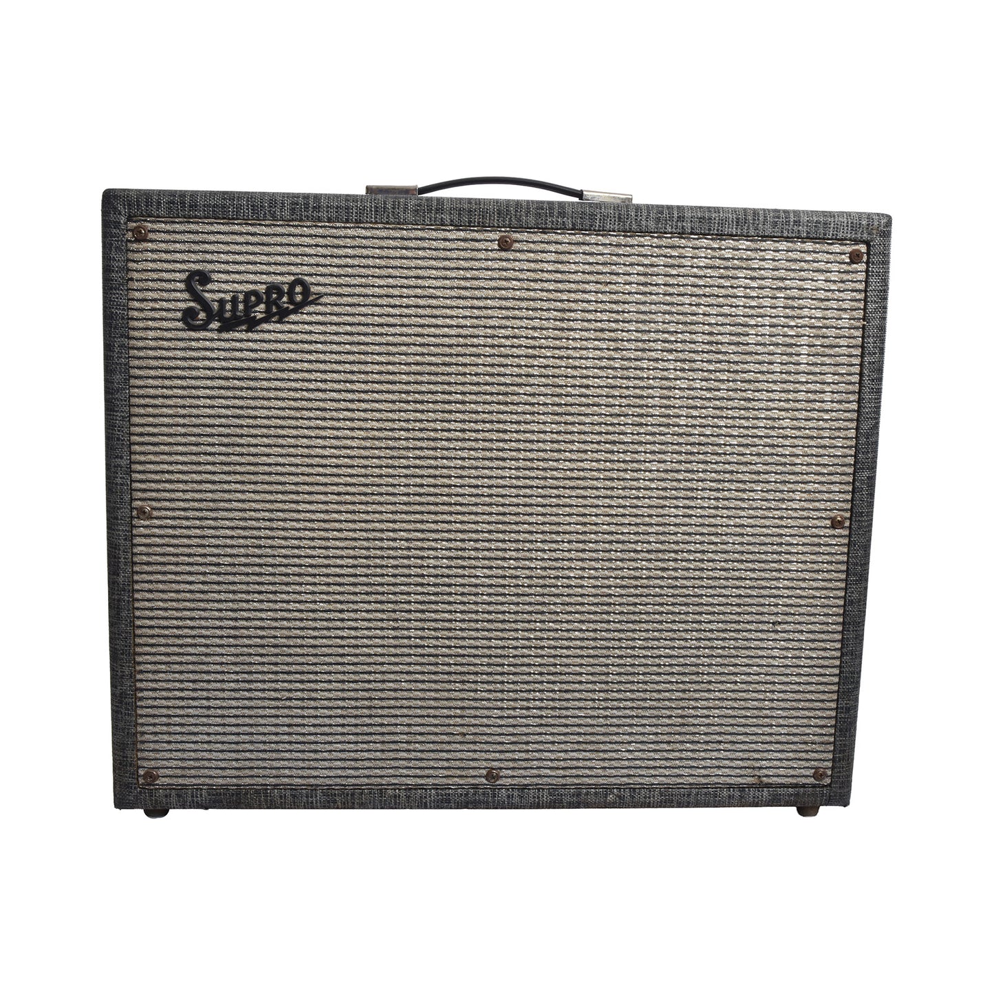 Front of Supro Thunderbolt S6420 Combo Amp