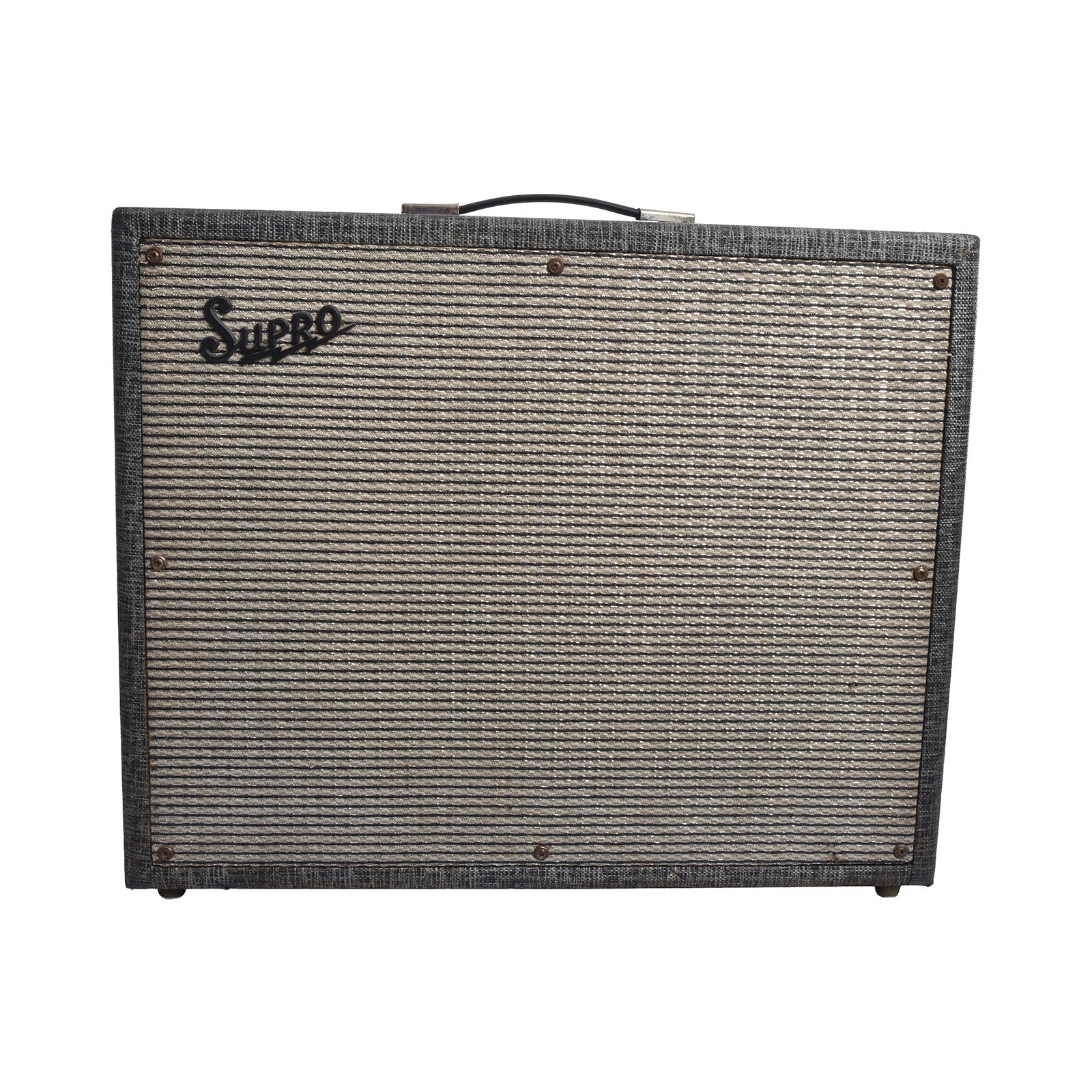 Front of Supro Thunderbolt S6420 Combo Amp