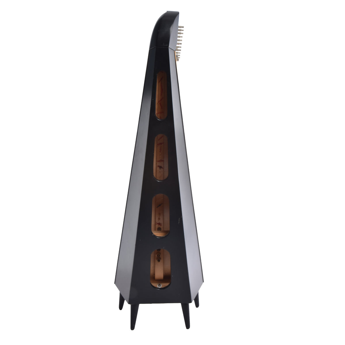 Back of Lyon & Healy Folk Harp