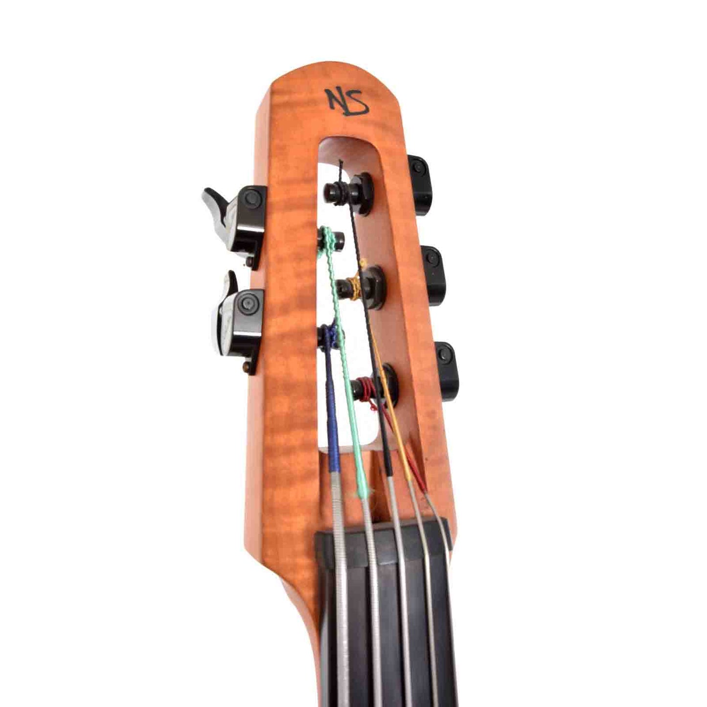 Front Headstock of NS Design CR-5M Upright Electric Bass