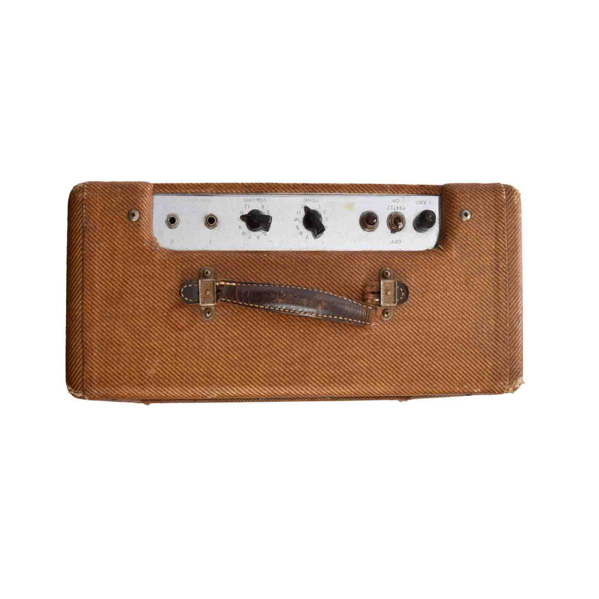 Controls of Fender Princeton Combo