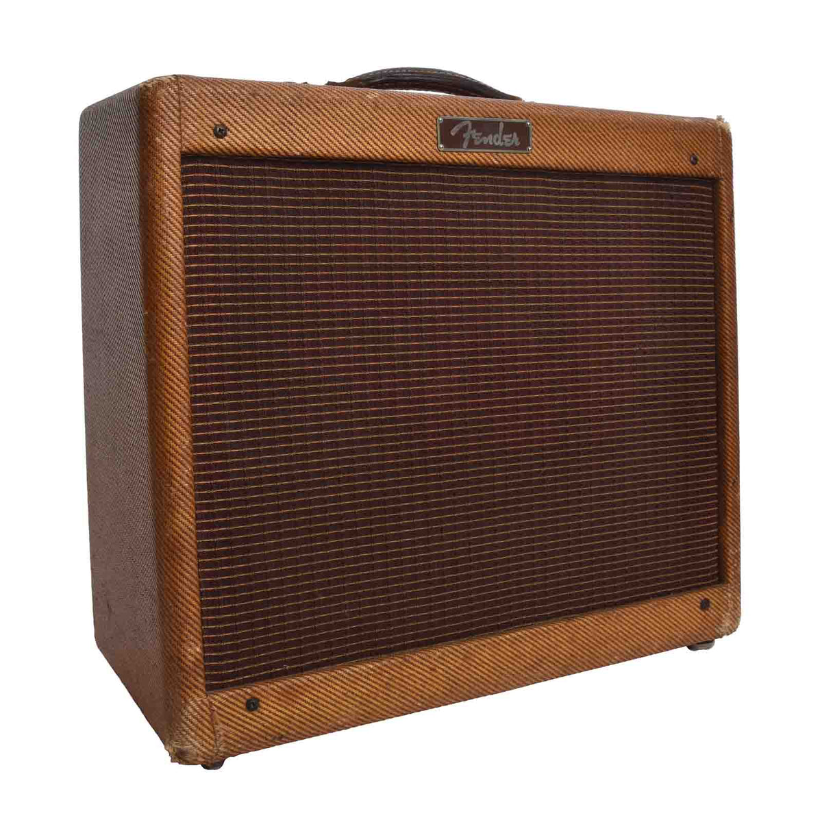 Full front and side of Fender Princeton Combo